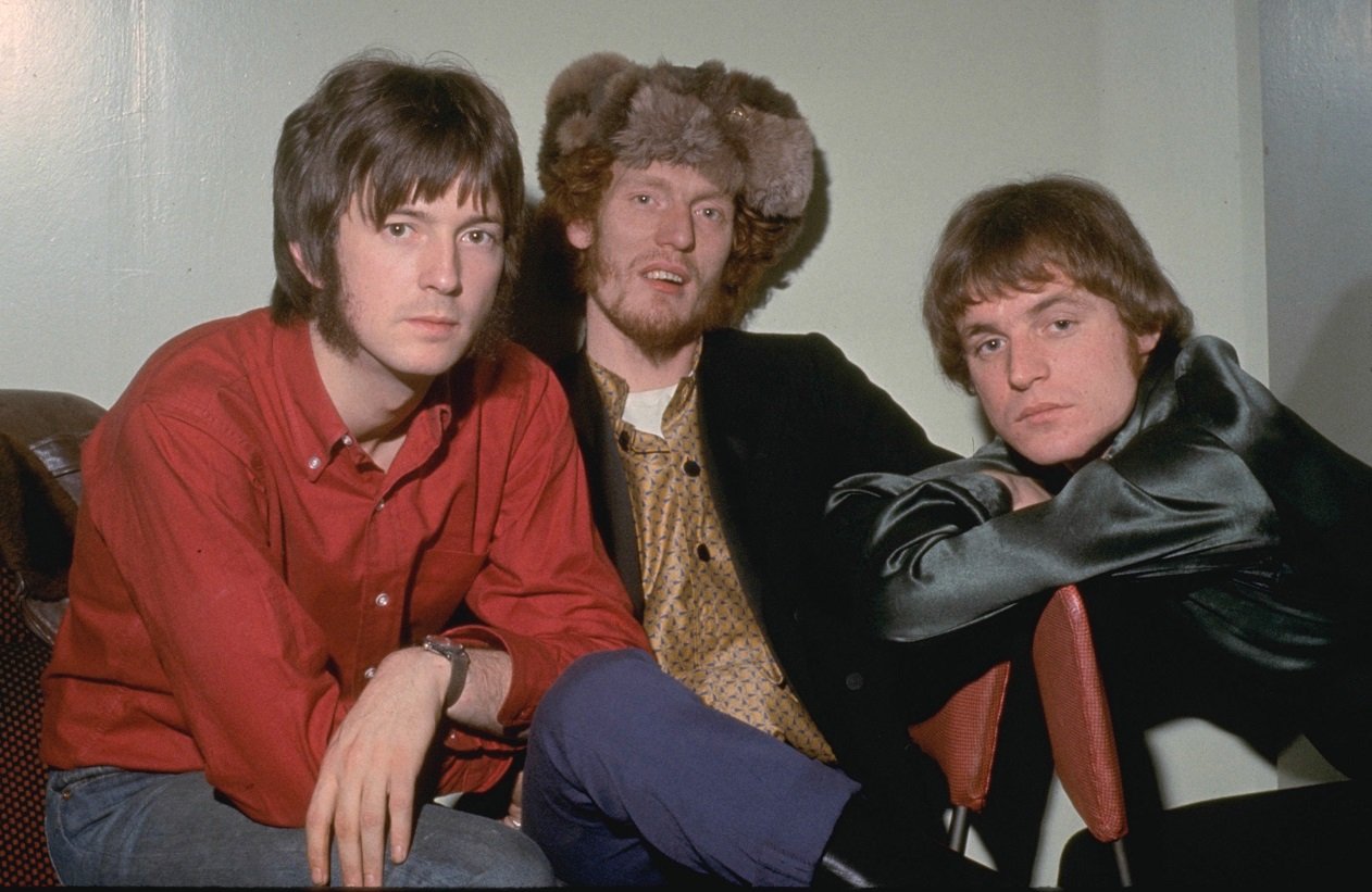 Portrait of Eric Clapton with Cream