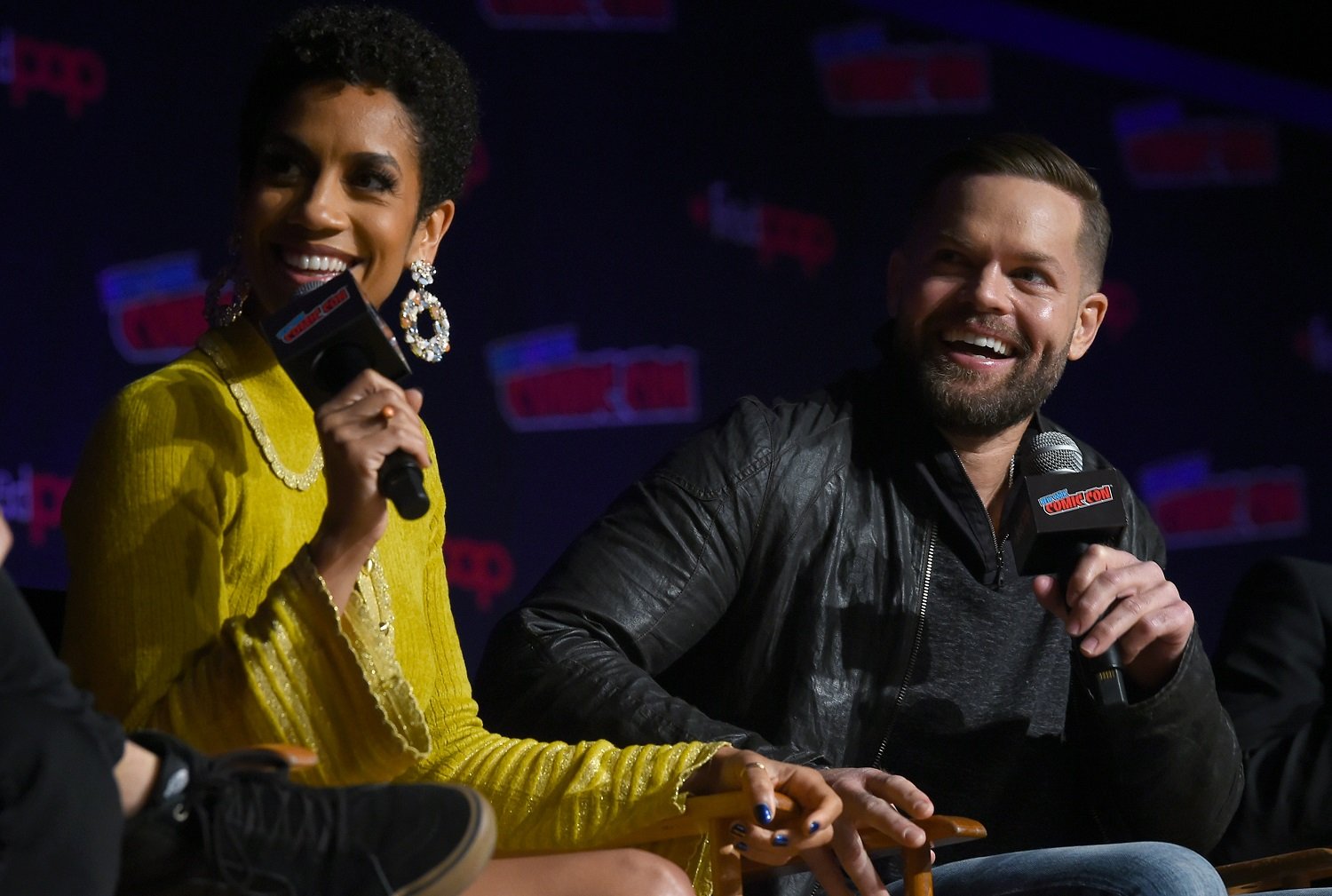 Dominique Tipper and Wes Chatham of The Expanse