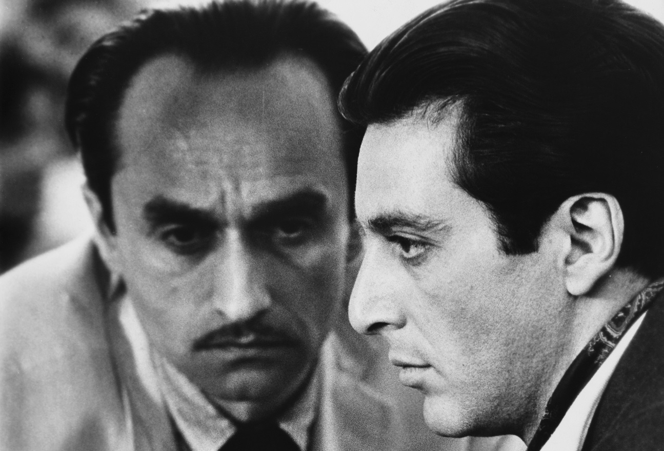 John Cazale and Al Pacino in 'The Godfather: Part II'