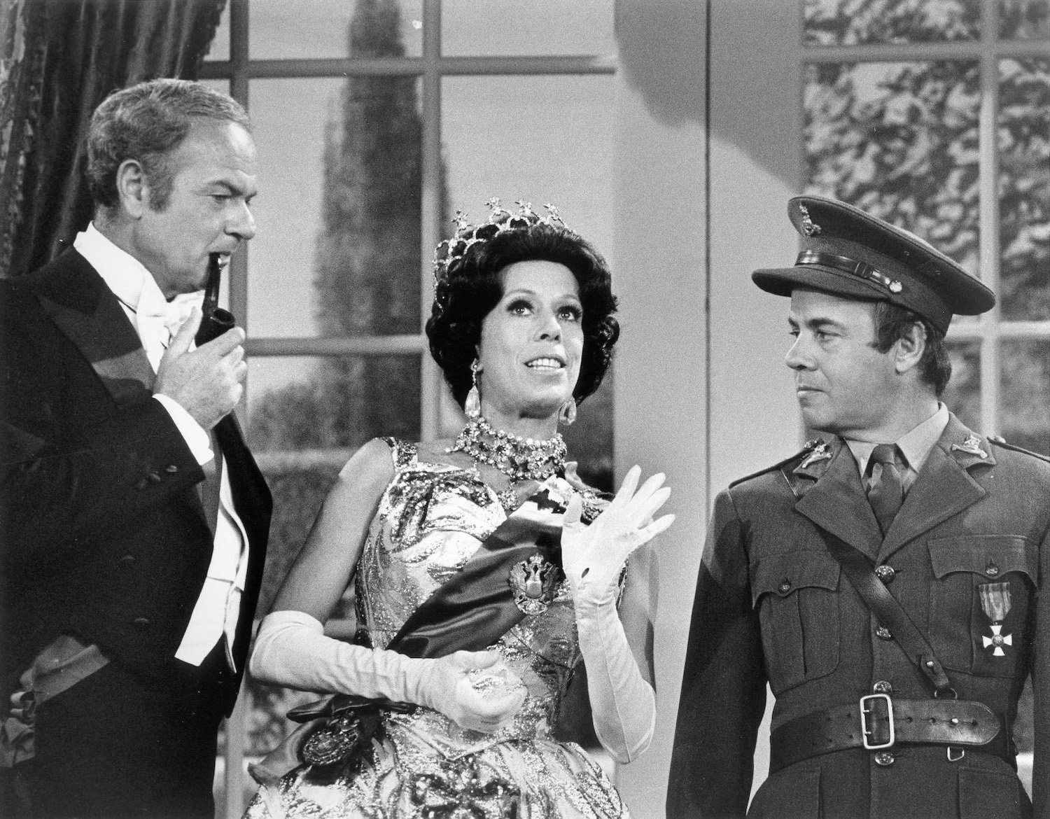 Harvey Korman, Carol Burnett, and TIm Conway on 'The Carol Burnett Show'