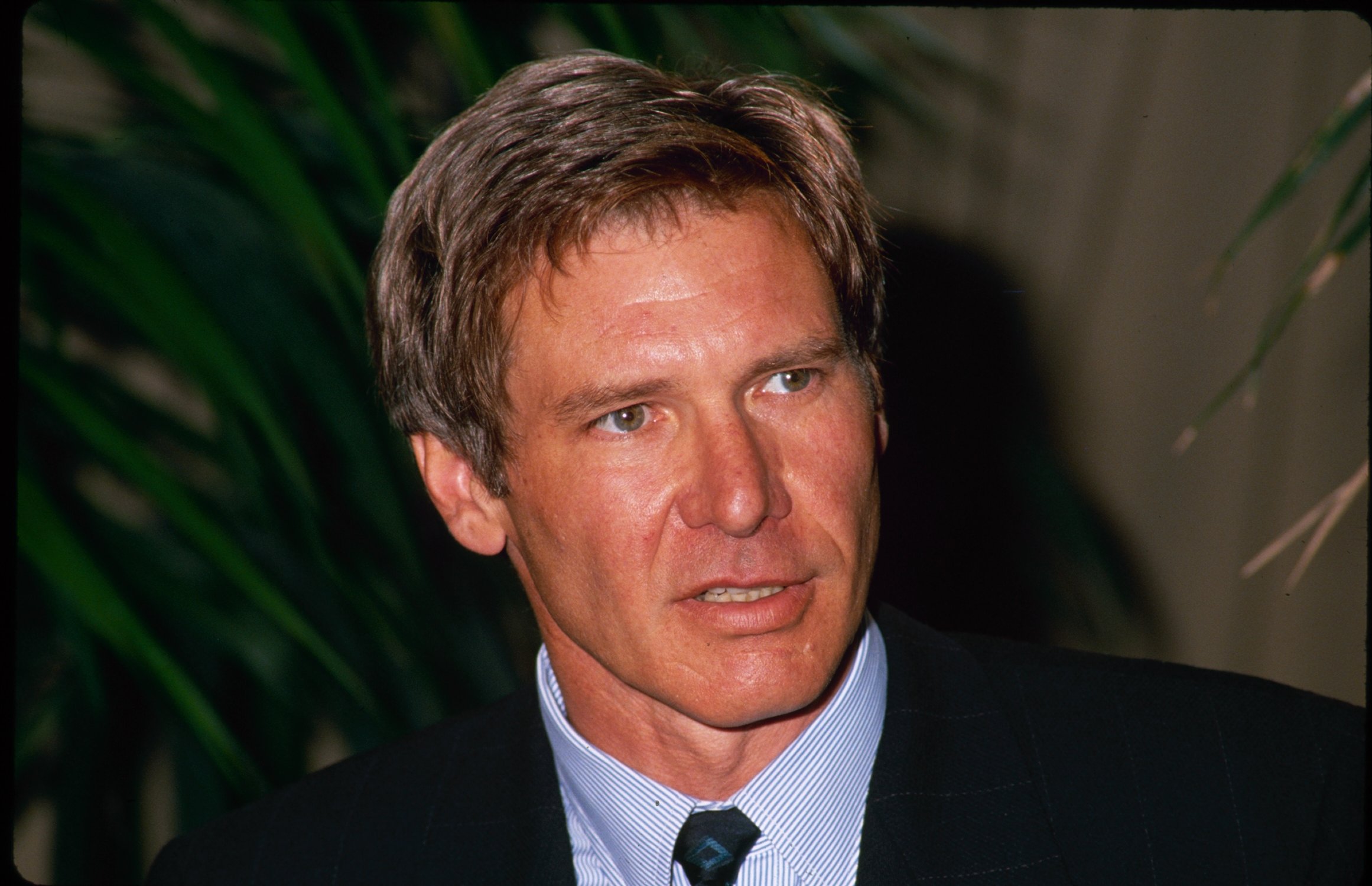 Harrison Ford in a suit