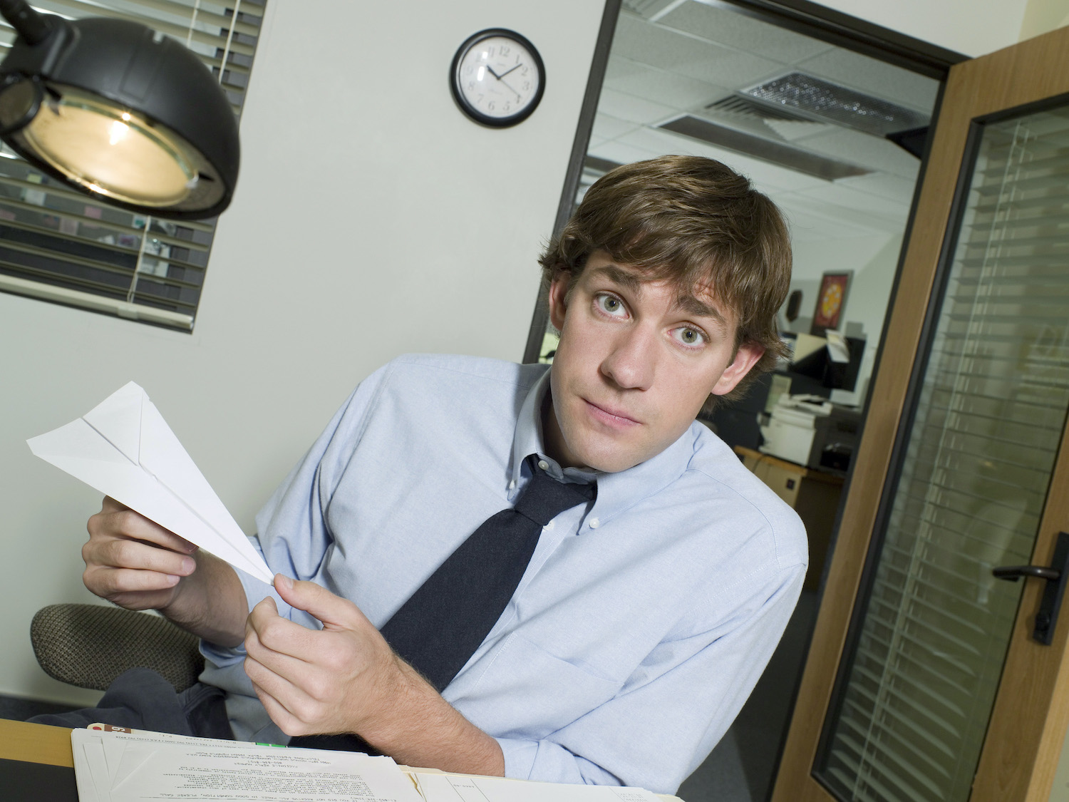 John Krasinski as Jim Halpert on 'The Office