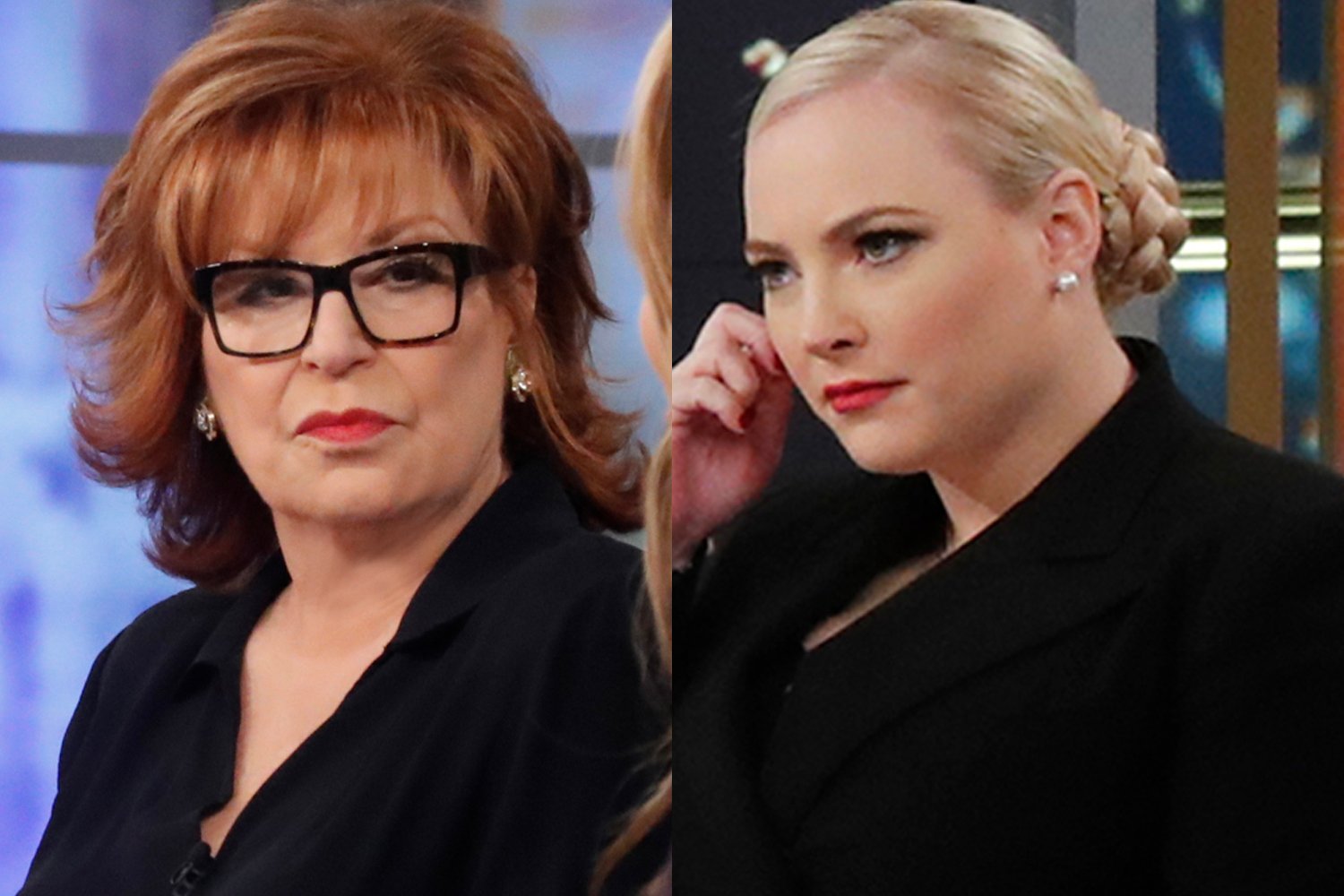 Joy Behar and Meghan McCain