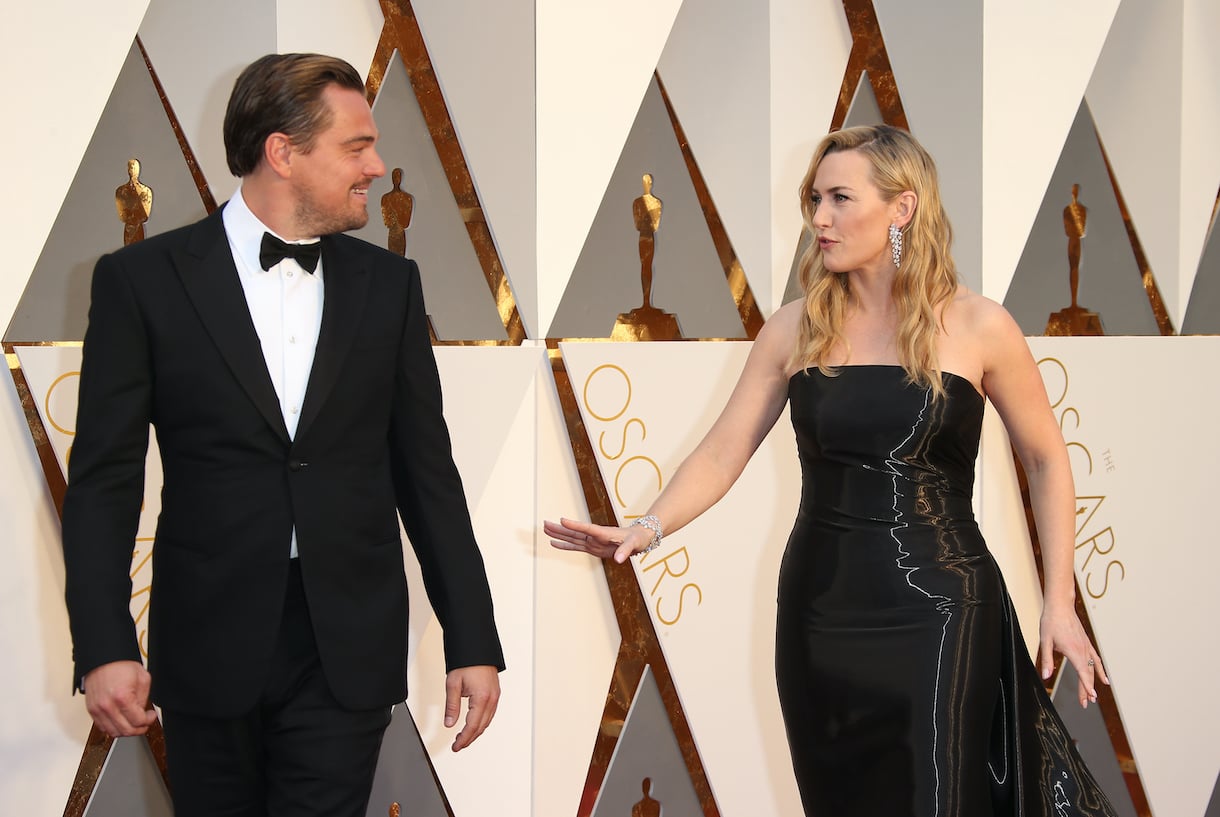 Leonardo DiCaprio and Kate Winslet