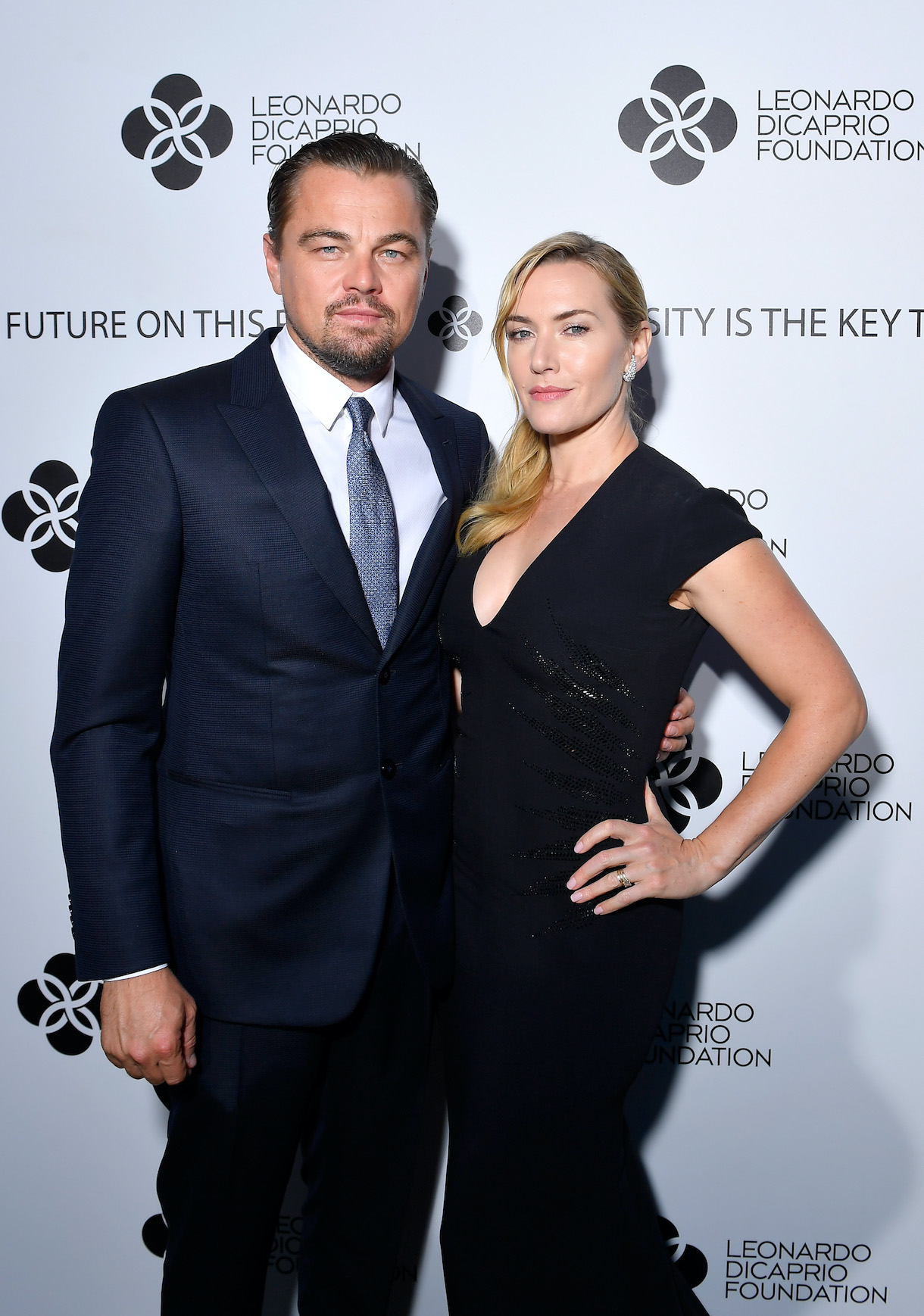 Leonardo DiCaprio and Kate Winslet