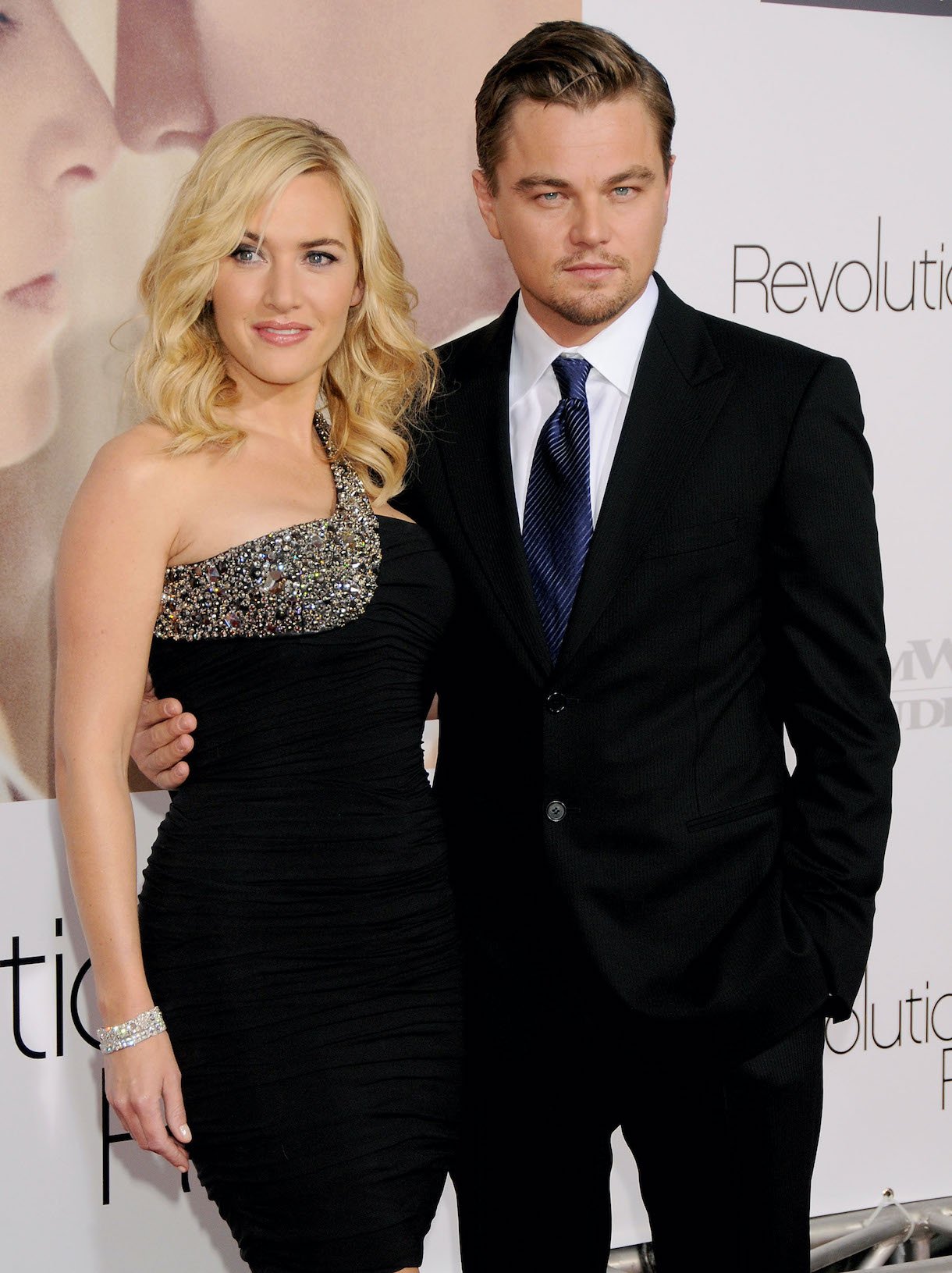 Leonardo DiCaprio and Kate Winslet arrive at the Los Angeles Premiere of 'Revolutionary Road'