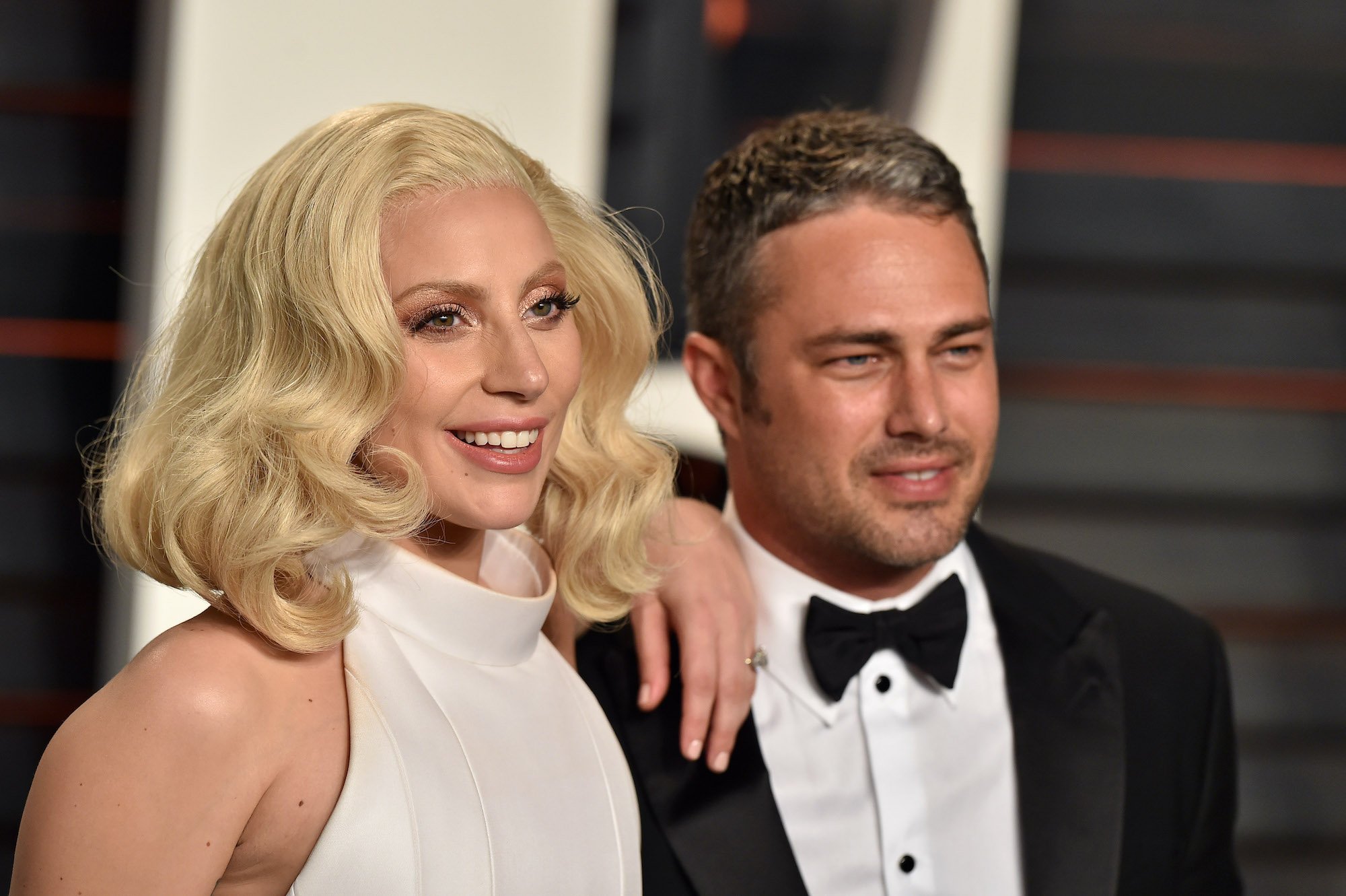 Taylor Kinney and  Lady Gaga