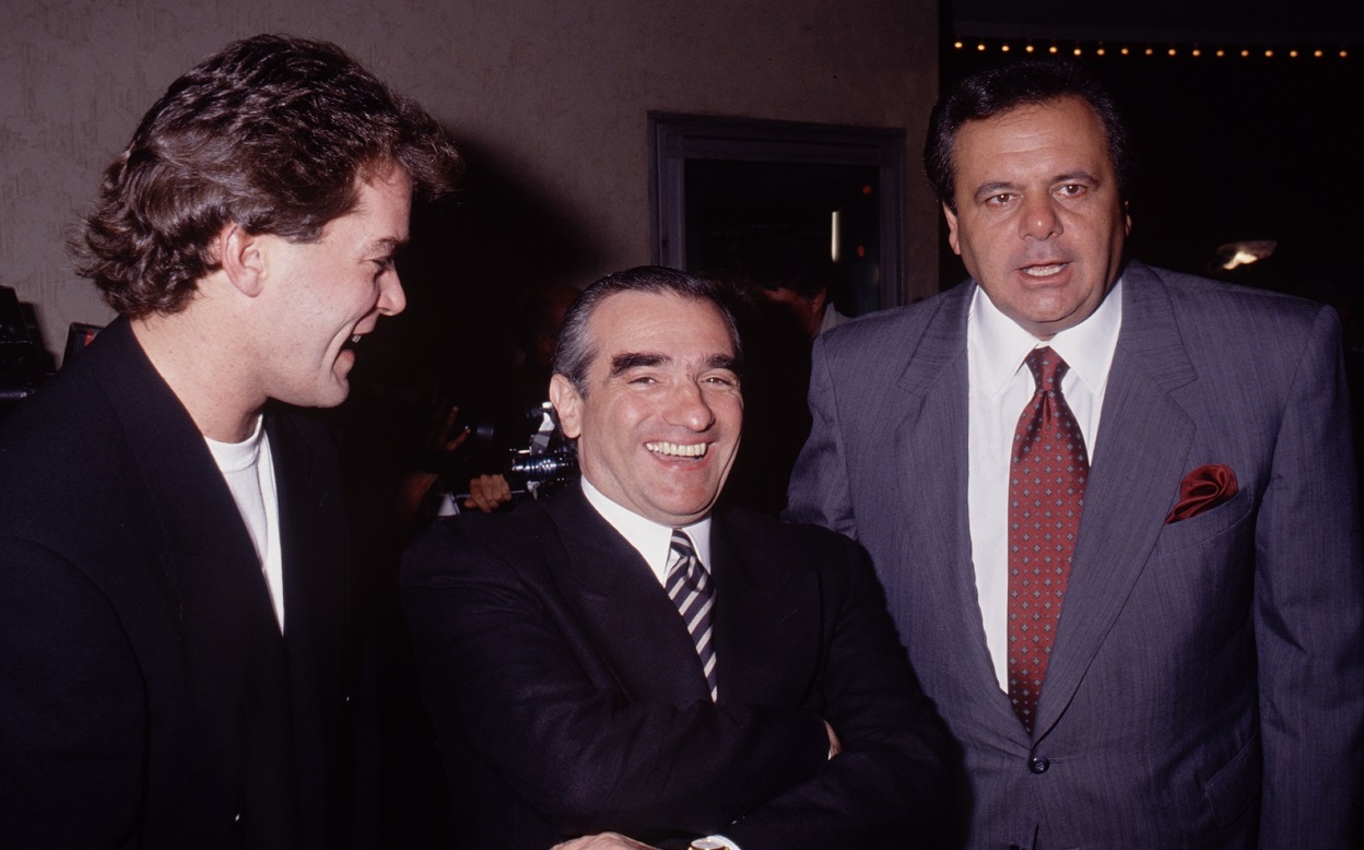 Martin Scorsese with 'Goodfellas cast members
