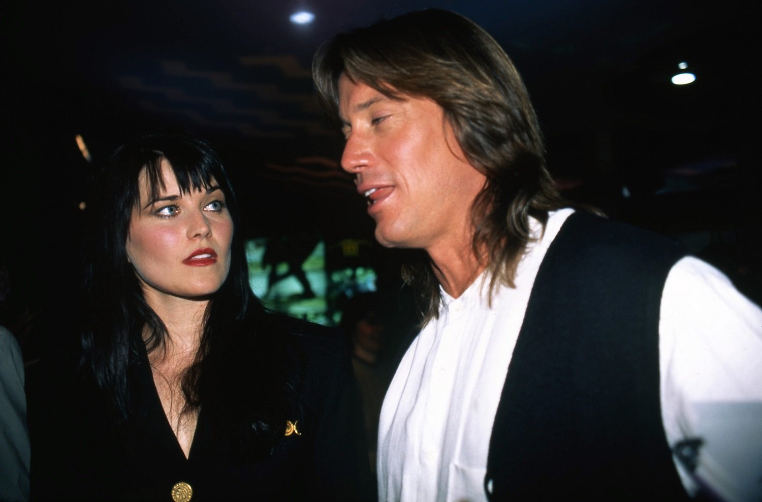 Lucy Lawless and Kevin Sorbo of Xena: Warrior Princess and Hercules: The Legendary Journeys