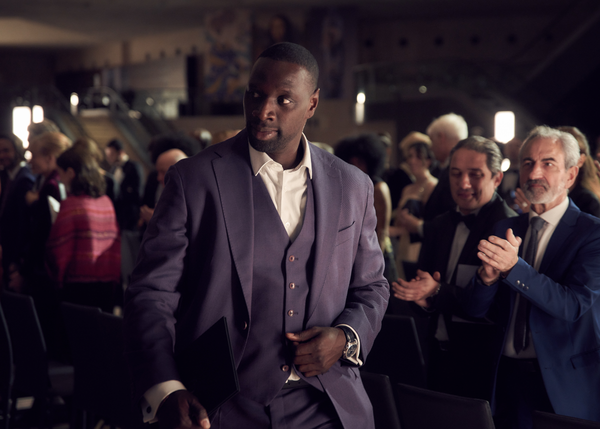 Omar Sy in 'Lupin' on Netflix