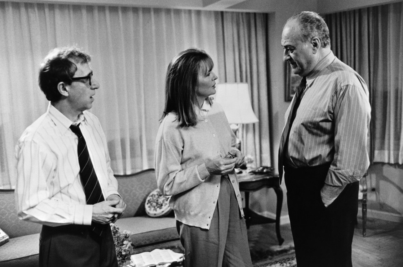 Jerry Adler and Woody Allen in 'Manhattan Murder Mystery'