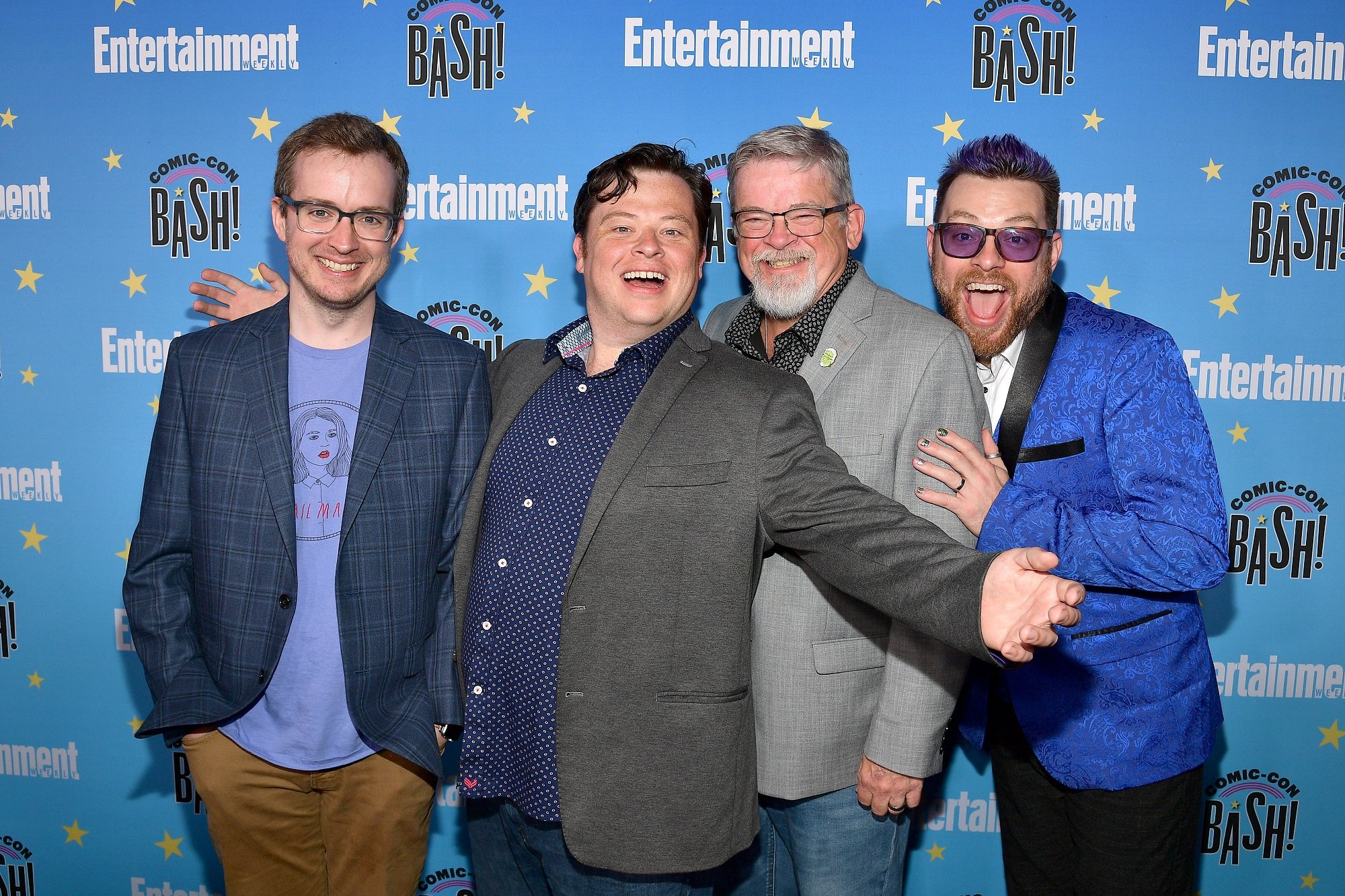 Griffin McElroy, Justin McElroy, Clint McElroy, and Travis McElroy of My Brother, My Brother and Me