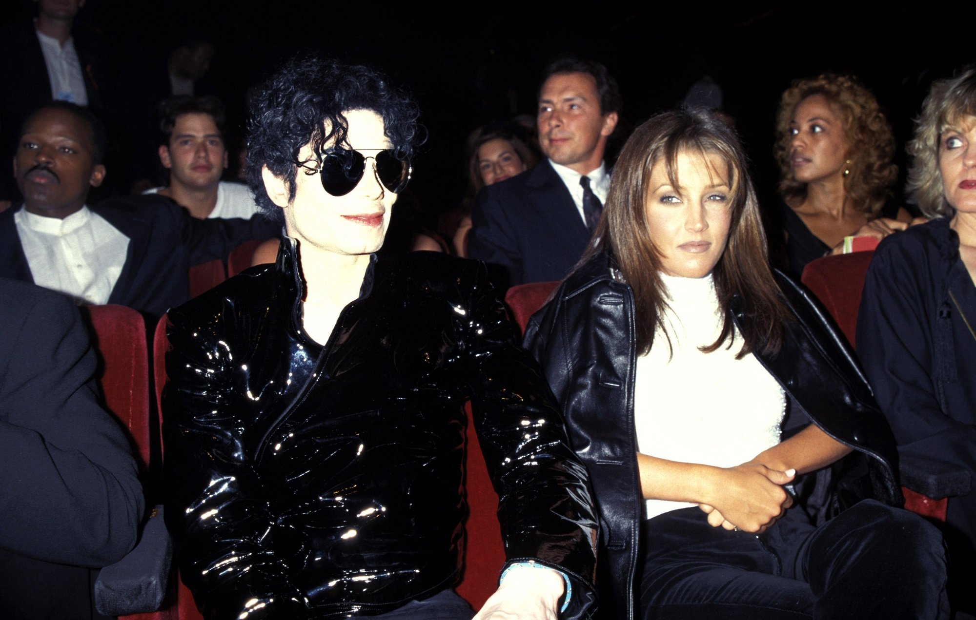 Michael Jackson and Lisa Marie Presley