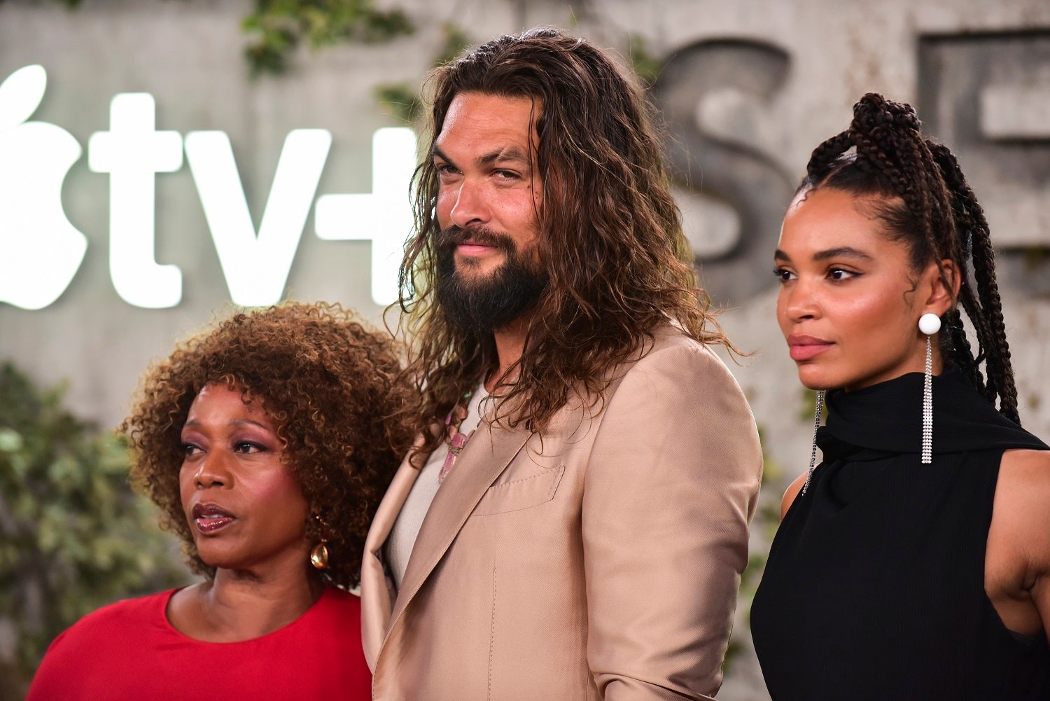 Alfre Woodard, Jason Momoa, and Nesta Cooper