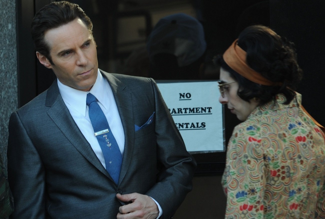 Alessandro Nivola on the "Many Saints of Newark' set