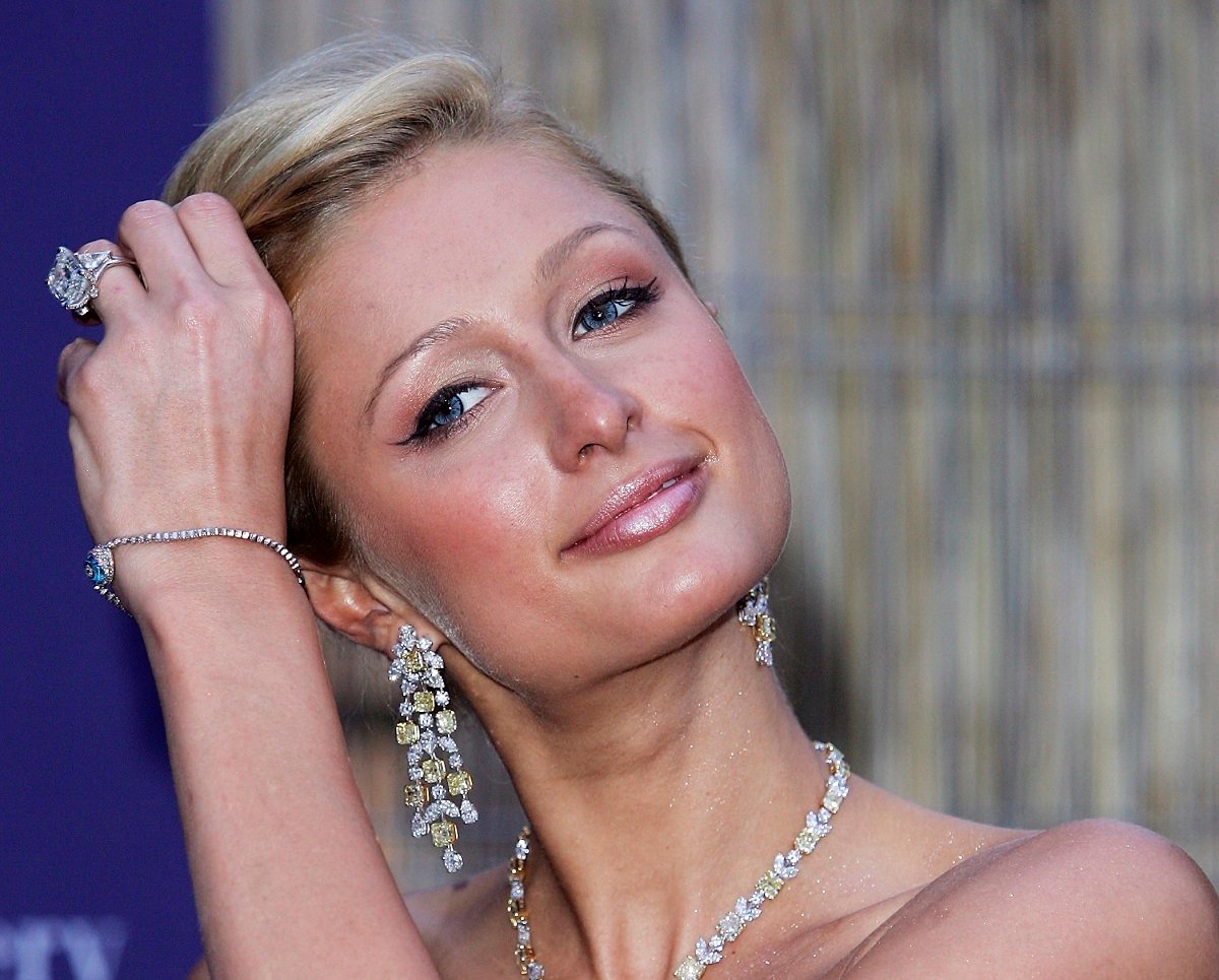 Paris Hilton on June 30, 2005 in London, England.