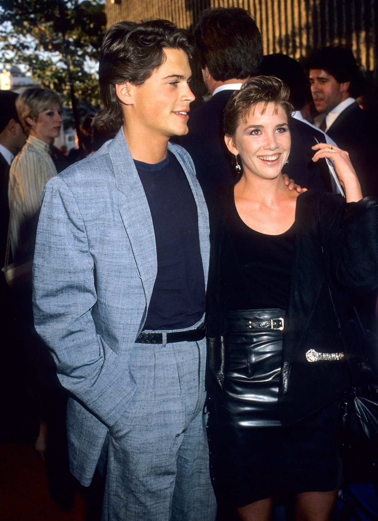 Rob Lowe and actress Melissa Gilbert