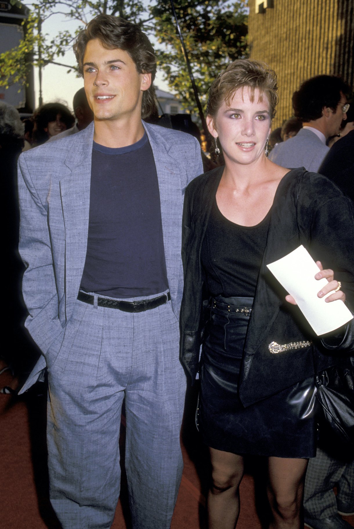 Rob Lowe and Melissa Gilbert