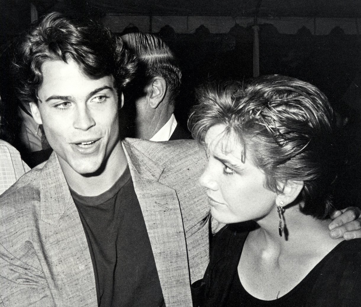 Rob Lowe and Melissa Gilbert