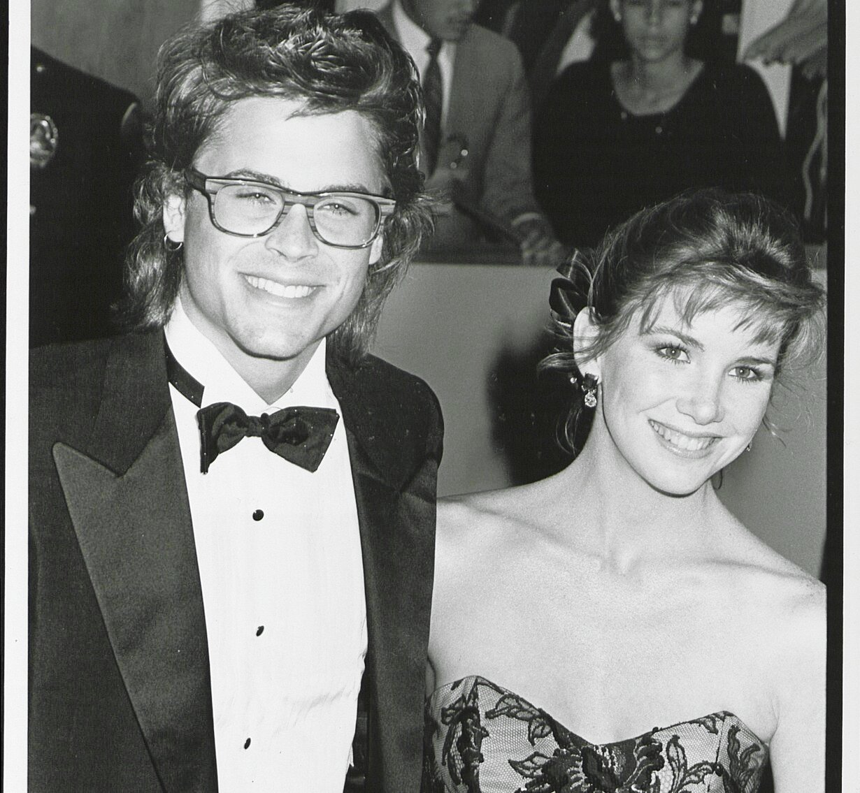 Rob Lowe and Melissa Gilbert