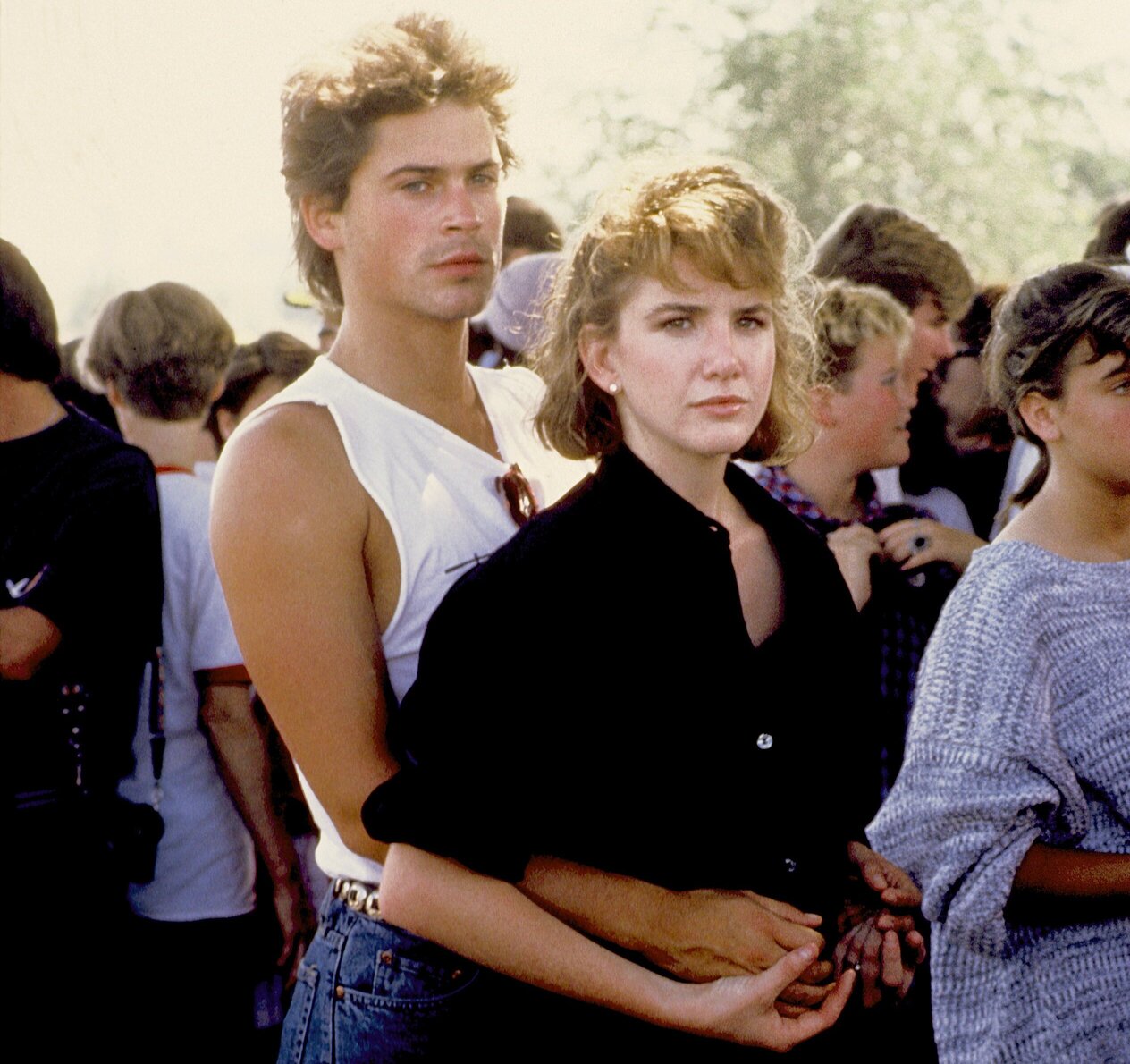 Rob Lowe and Melissa Gilbert