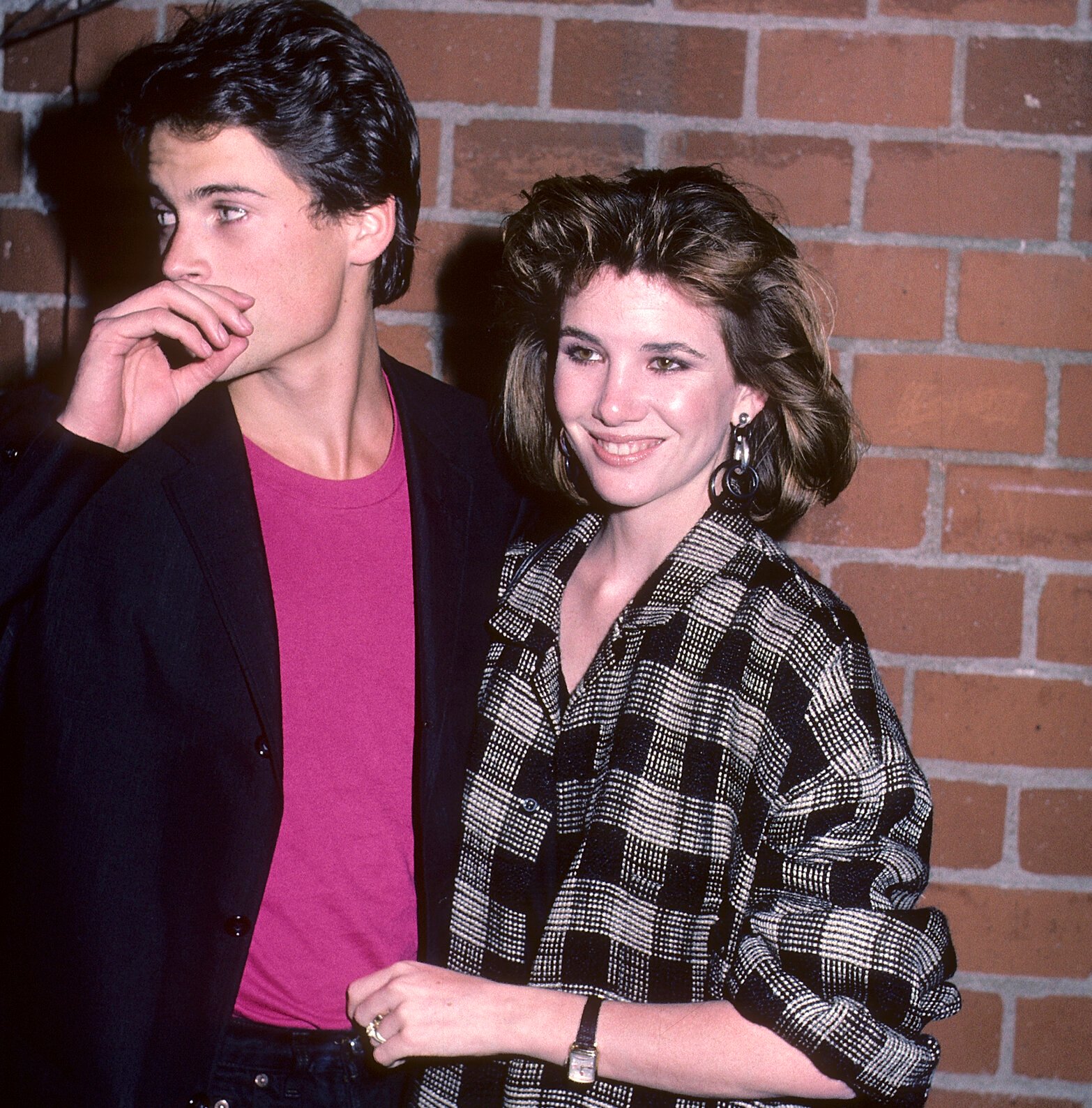 Rob Lowe and Melissa Gilbert at "The Hotel New Hampshire" West Hollywood Premiere on March 1, 1984