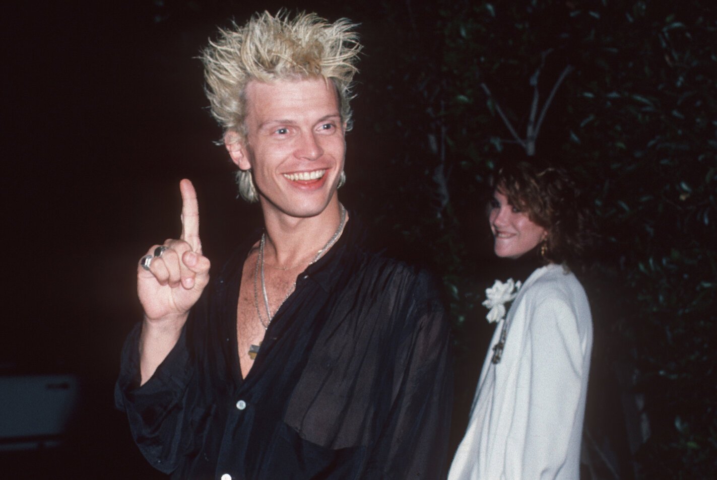 Billy Idol and Melissa Gilbert