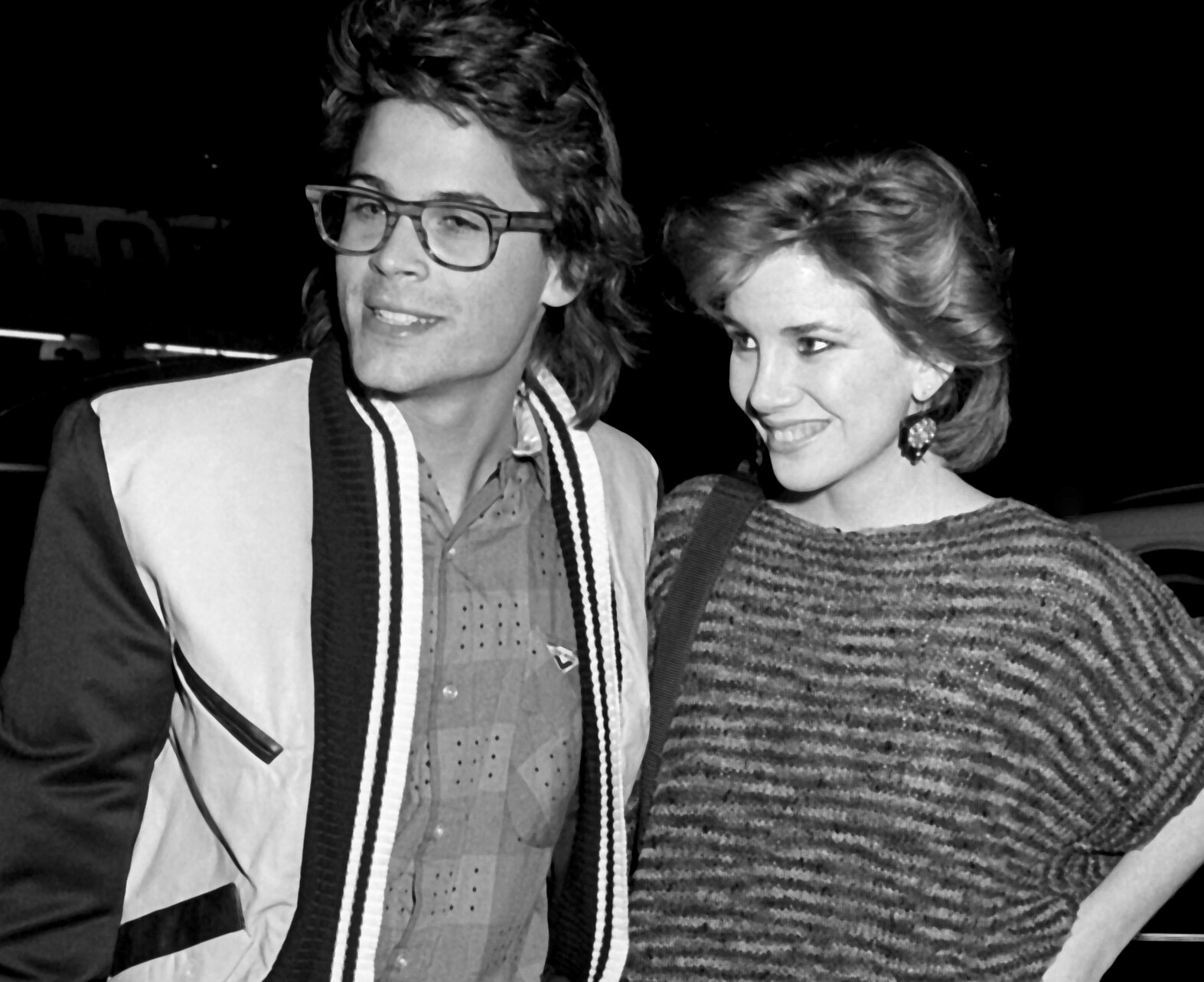 Rob Lowe and Melissa Gilbert