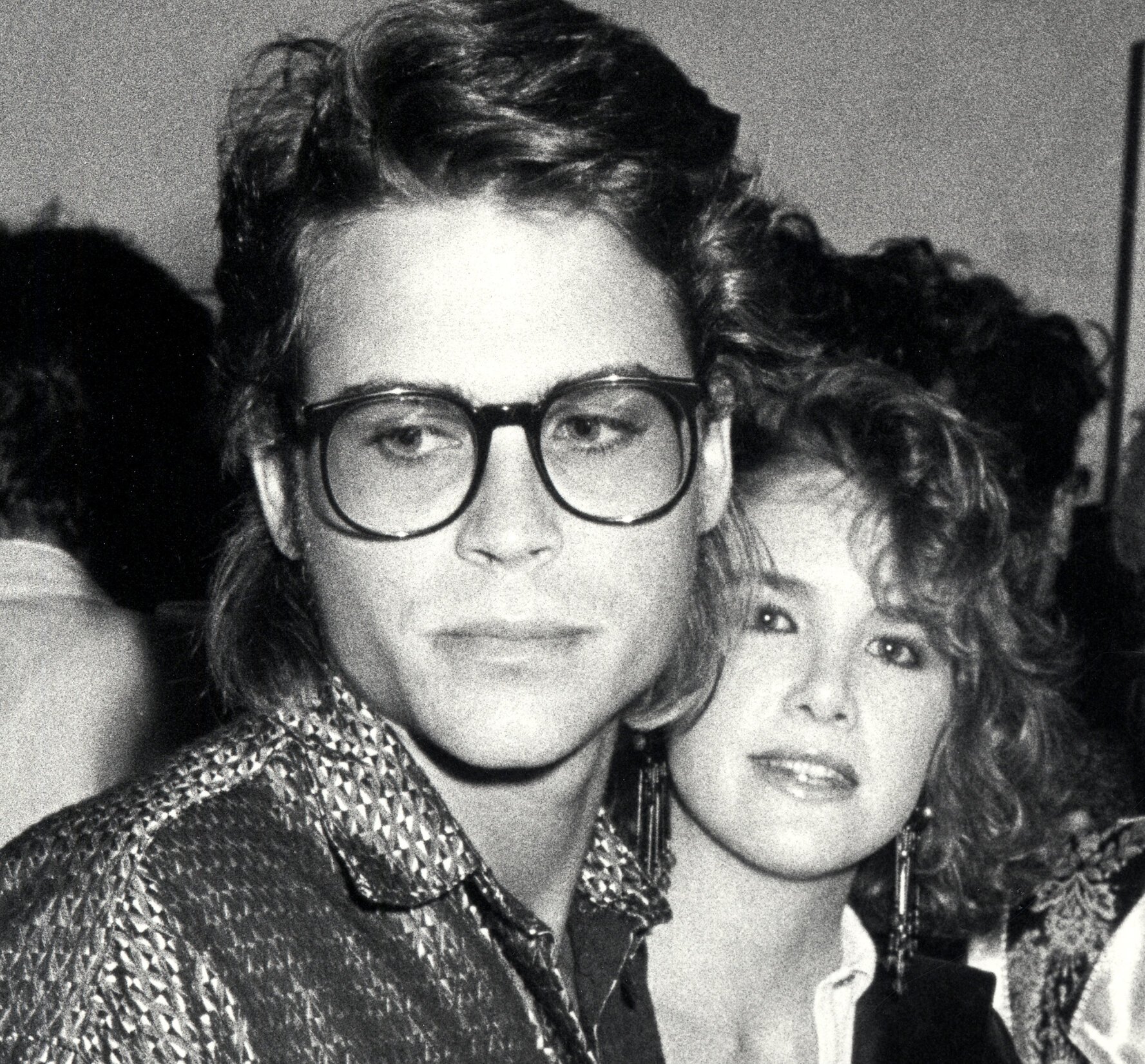 Rob Lowe and Melissa Gilbert at the opening exhibit for photographer Gregg Gorman