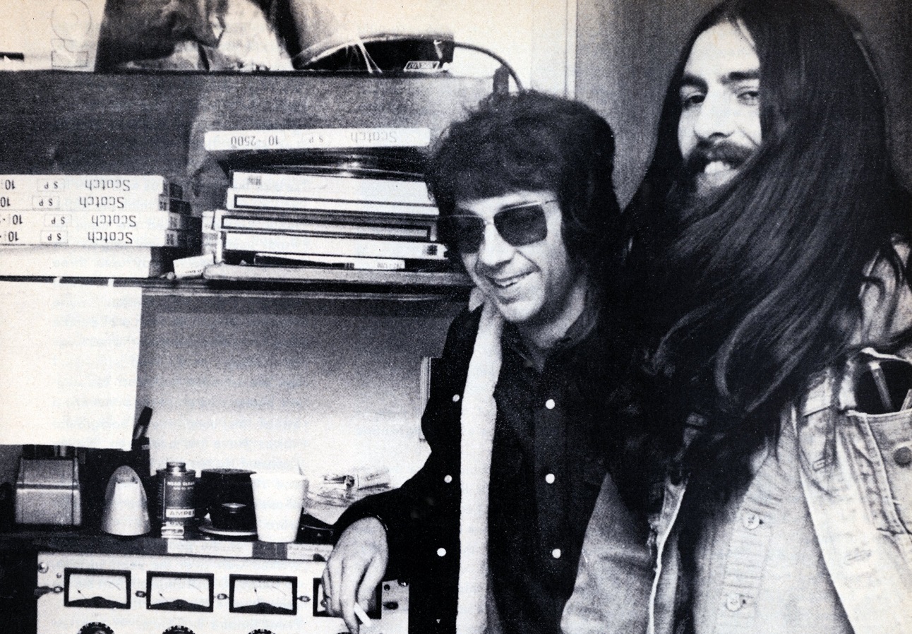 Phil Spector and George Harrison