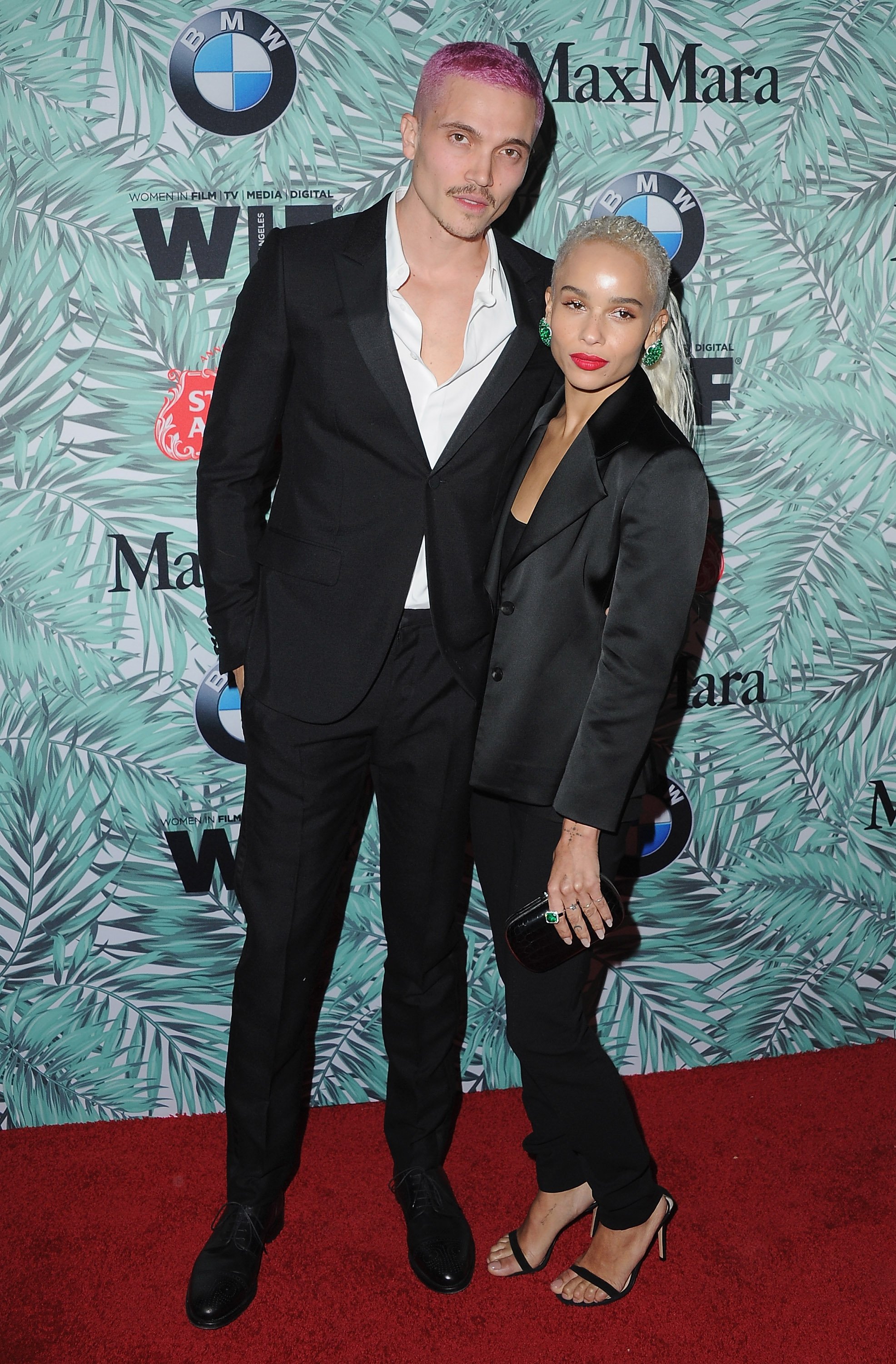 Zoë Kravitz and Karl Glusman