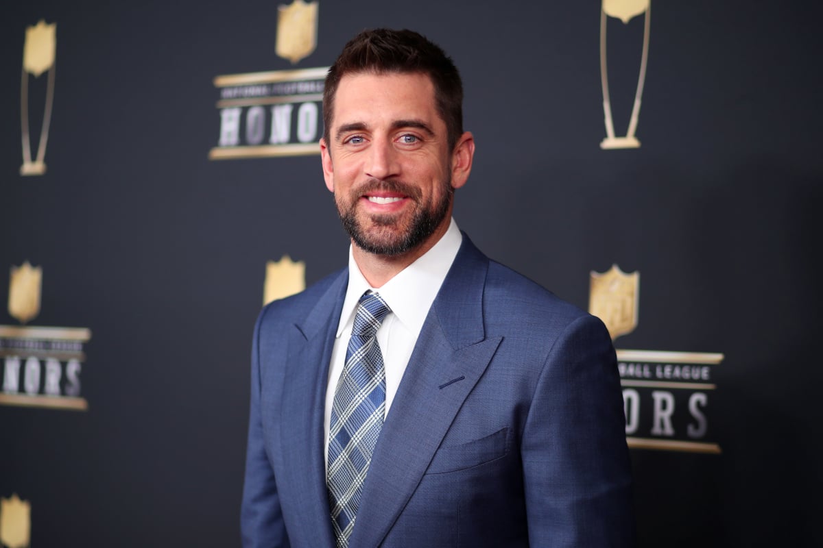 Aaron Rodgers at the NFL Honors in 2018