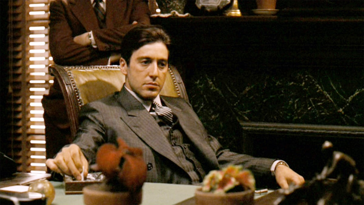 Al Pacino in The Godfather'