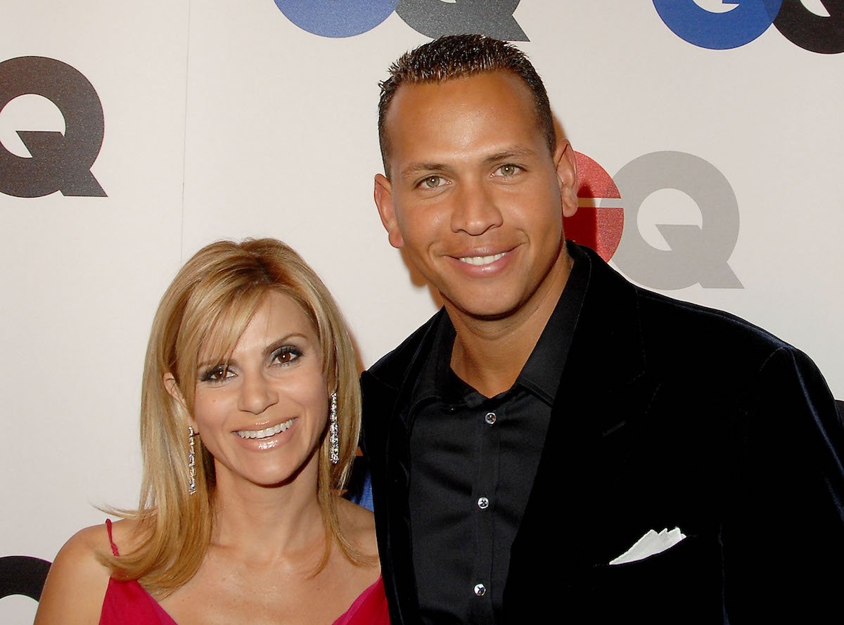 Major league baseball player Alex Rodriguez and wife Cynthia Scurtis arrive at GQ Celebrates 2007 "Men Of The Year" at the Chateau Marmont Hotel on December 5, 2007 in Hollywood, California | Jon Kopaloff/FilmMagic