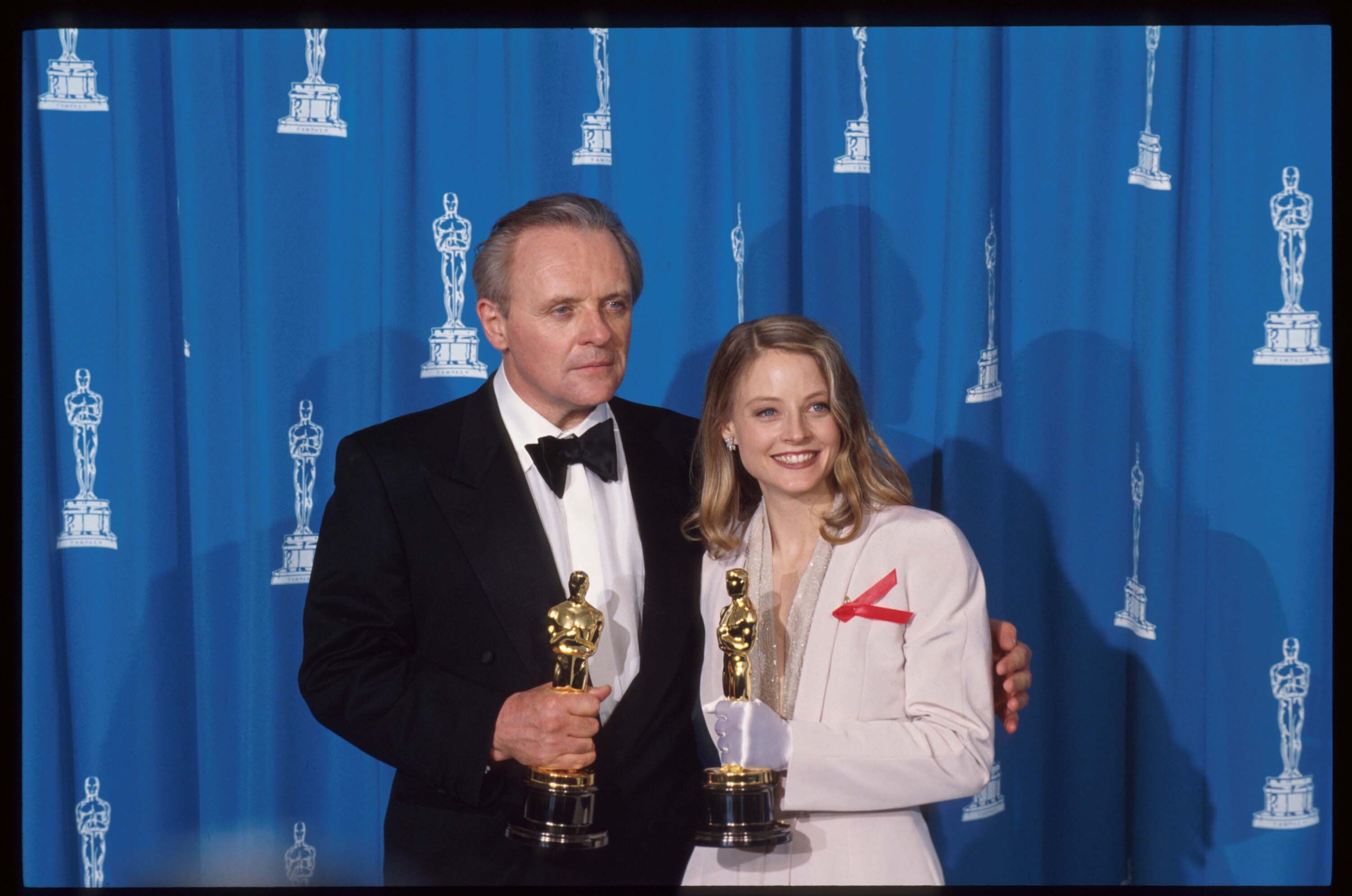 Anthony Hopkins and Jodie Foster |  John Barr/Liaison