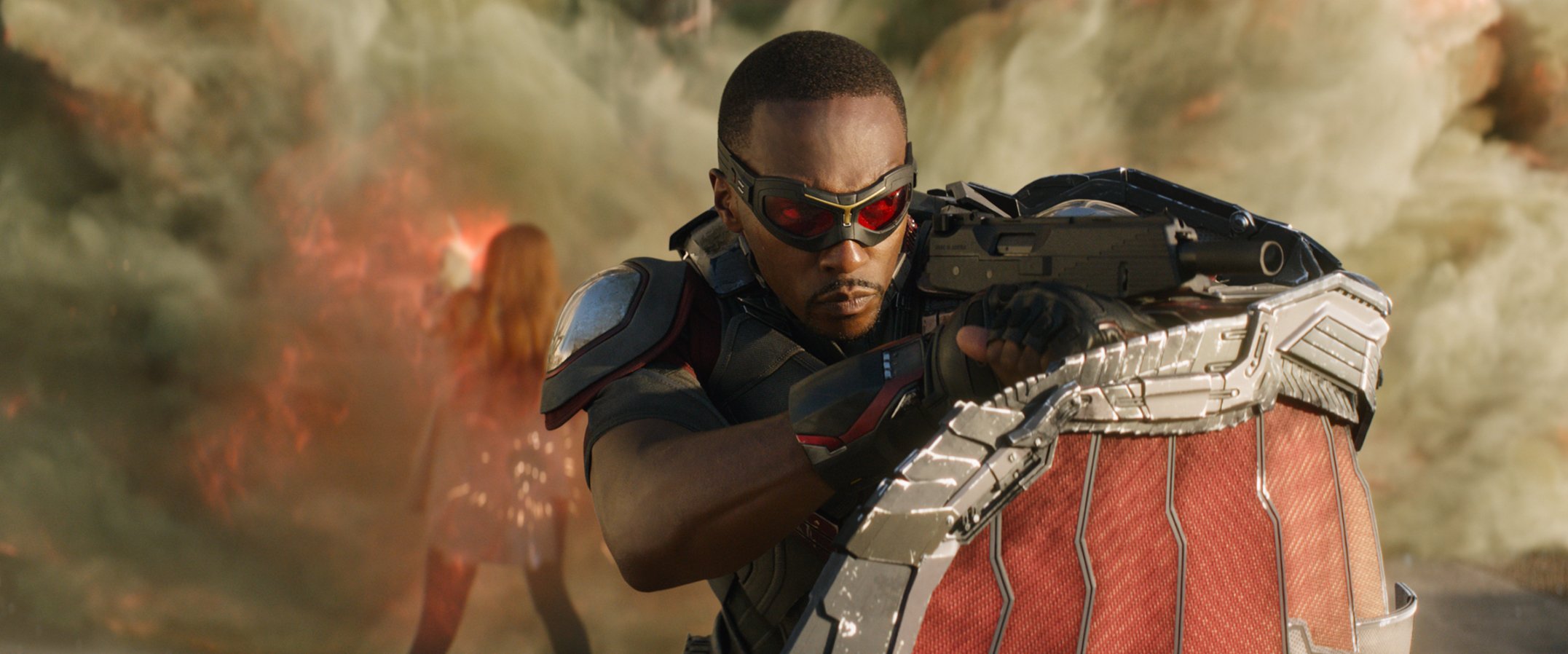 Anthony Mackie in Captain America: Civil War