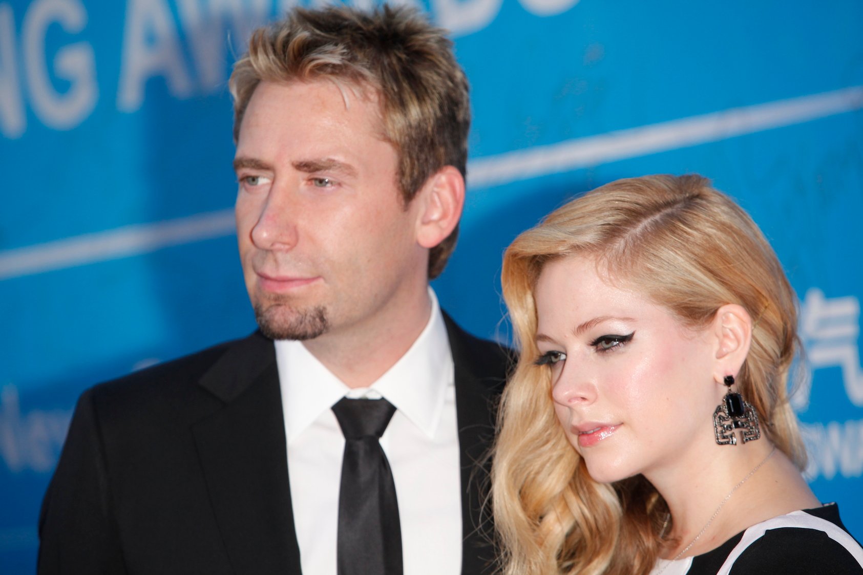 Avril Lavigne and Avril Lavigne husband, Chad Kroeger, in 2013.
