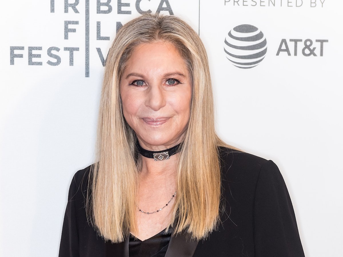 Barbra Streisand attends Tribeca Talks: Storytellers: Barbra Streisand With Robert Rodriguez during 2017 Tribeca Film Festival at BMCC Tribeca PAC on April 29, 2017 in New York City.