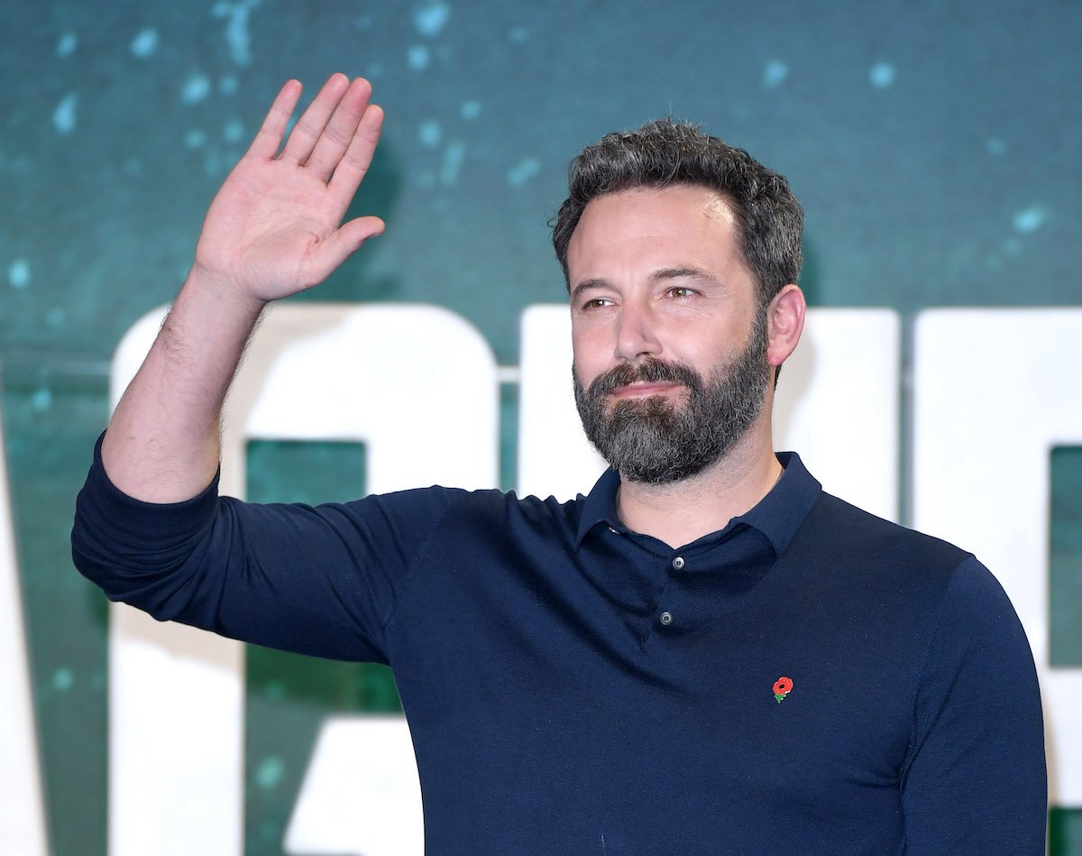 Ben Affleck attends the 'Justice League' photocall at The College on November 4, 2017, in London, England