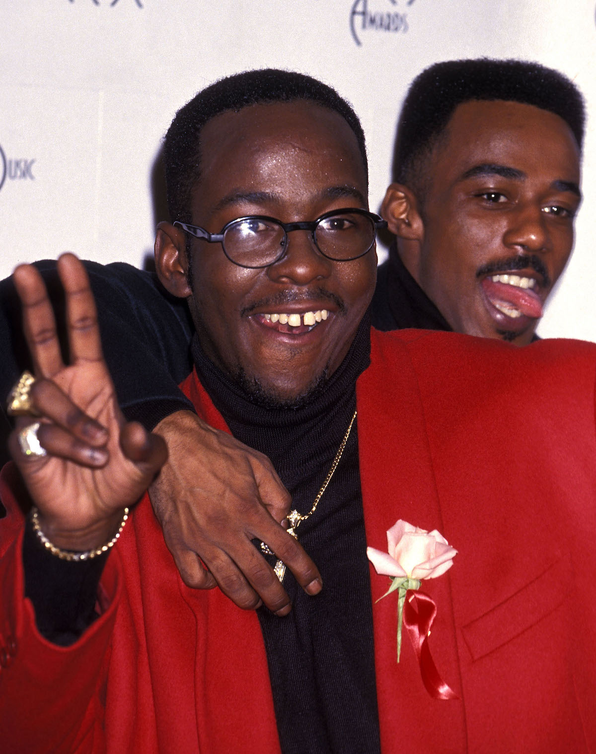 Bobby Brown and Ralph Tresvant