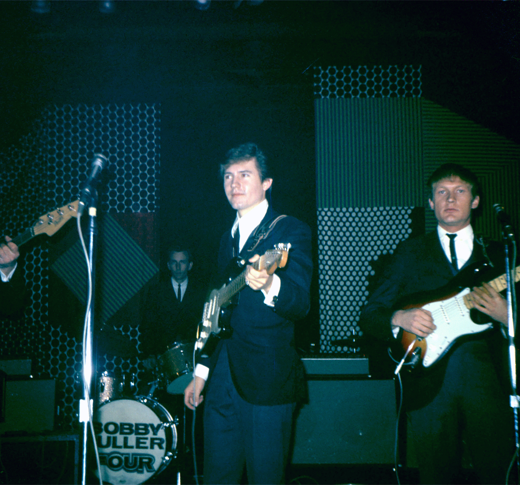 The Bobby Fuller Four with Bobby Fuller at the center