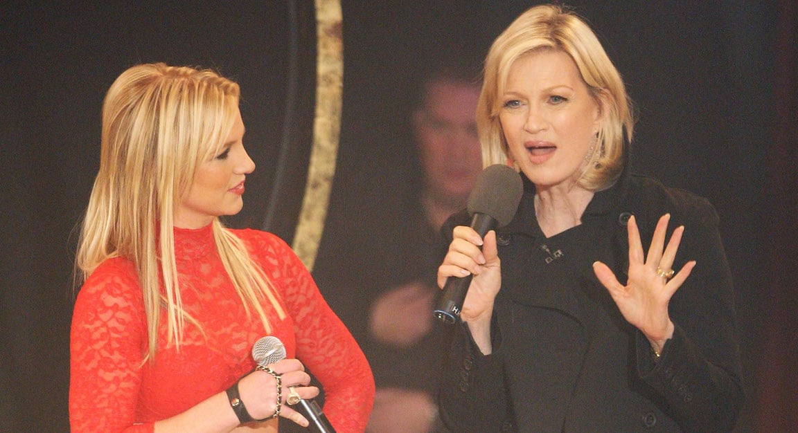 Britney Spears and Diane Sawyer