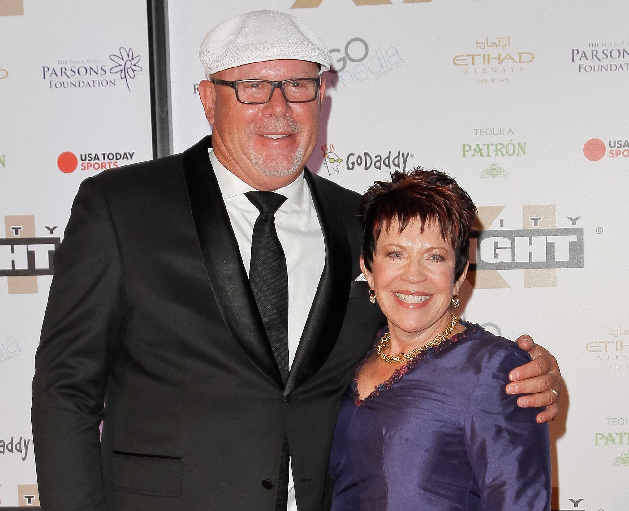  Bruce Arians and his wife Christine Arians