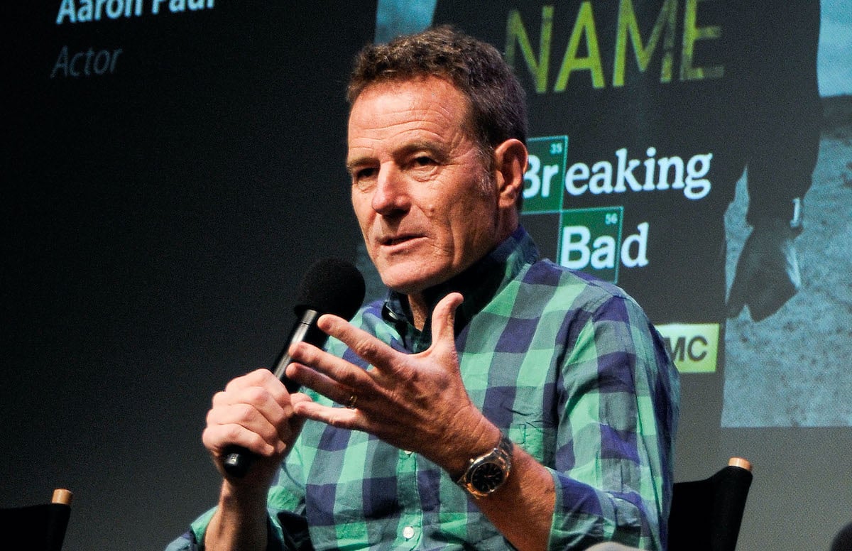 Bryan Cranston at the Apple Store Soho Presents: Meet The Filmmakers event
