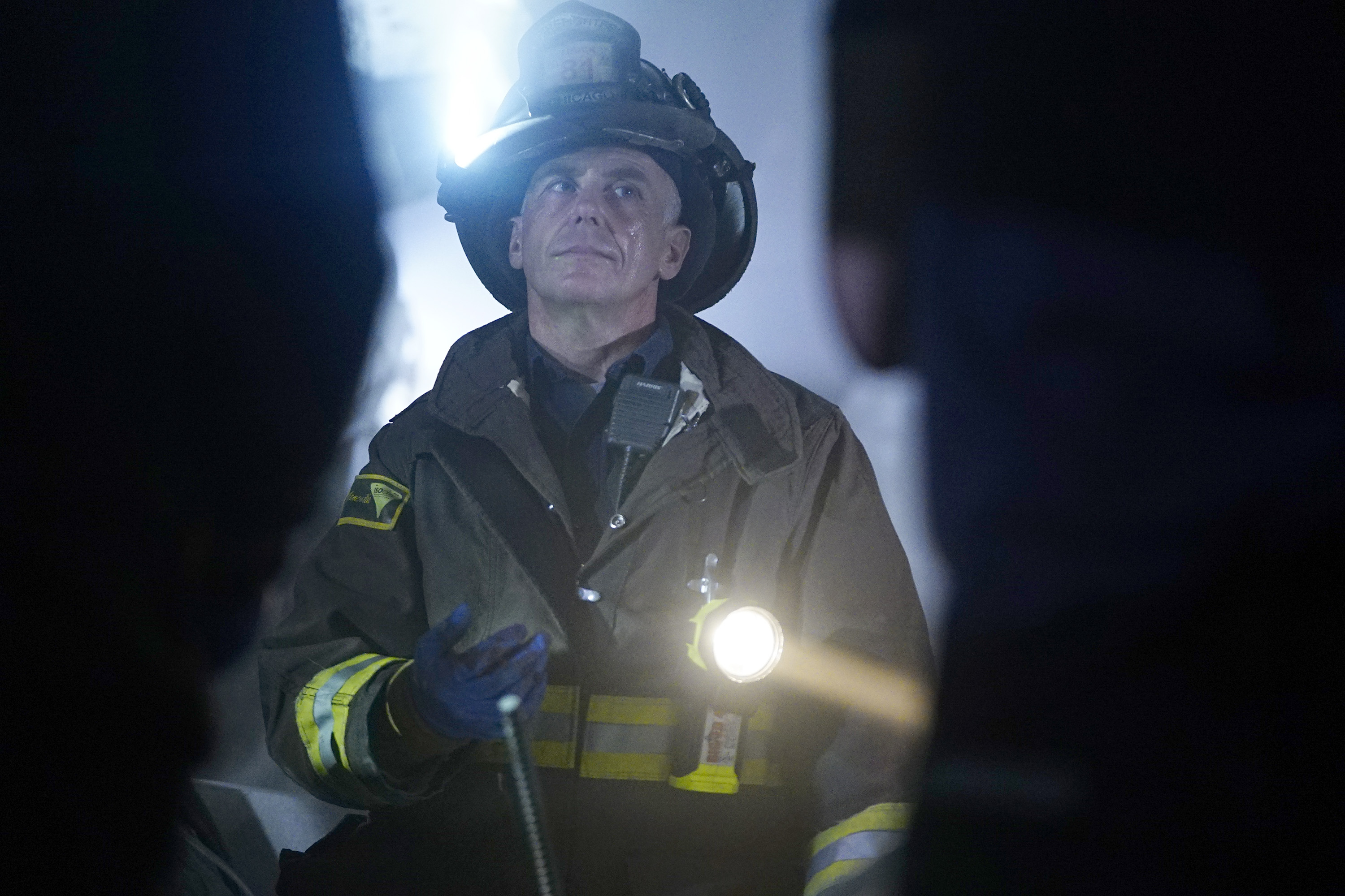 David Eigenberg as Christopher Herrmann in 'Chicago Fire'