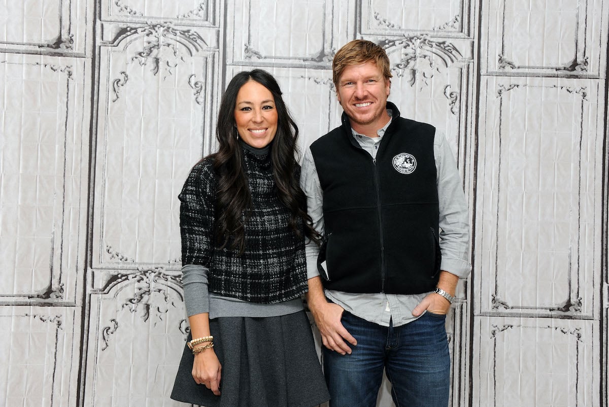 Chip and Joanna Gaines at AOL Studios for BUILD event