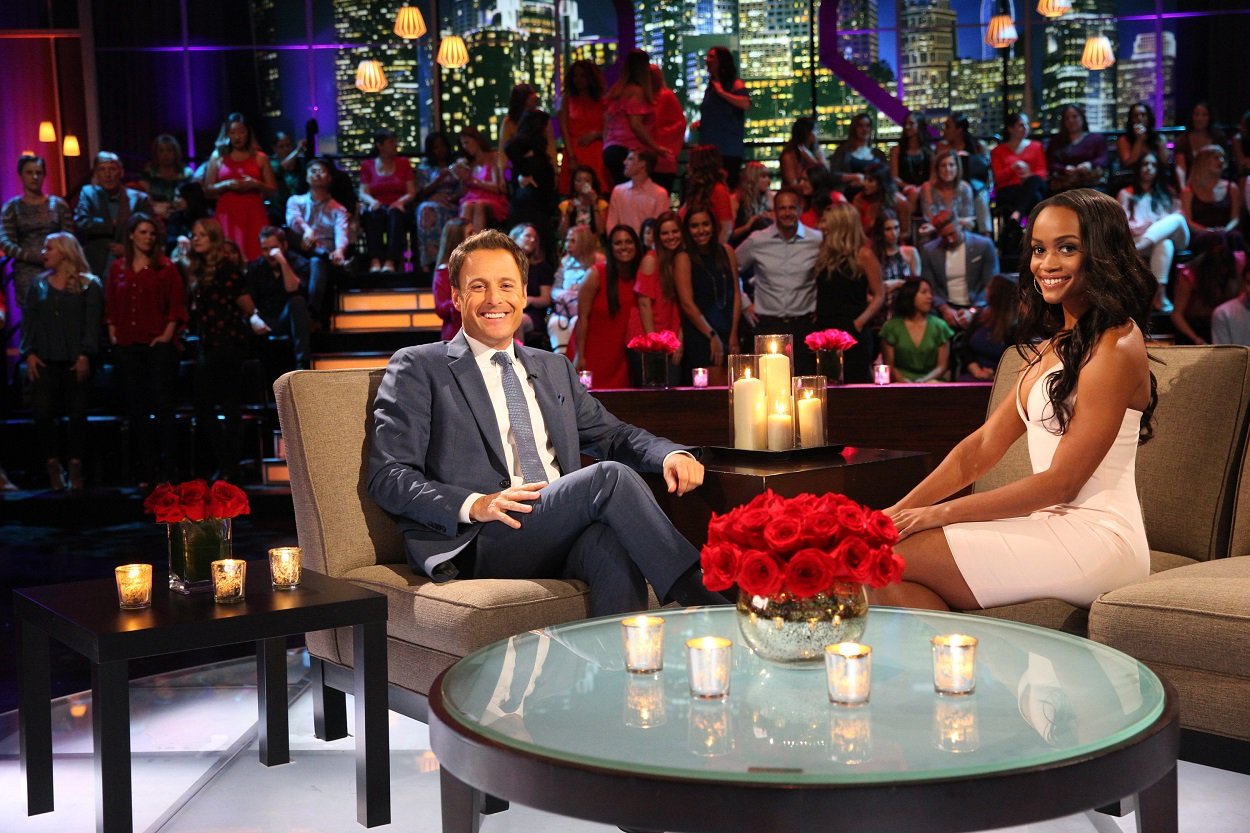 The Bachelor Chris Harrison and Rachel Lindsay intervie