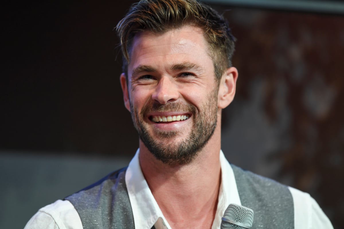 'Thor' star Chris Hemsworth at the Sydney Opera House