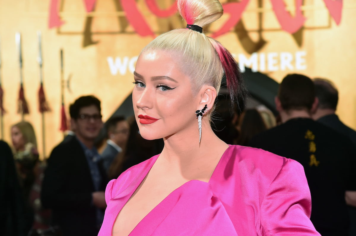 Christina Aguilera attends the World Premiere of Disney's 'MULAN' at the Dolby Theatre on March 09, 2020 in Hollywood, California | Alberto E. Rodriguez/Getty Images for Disney