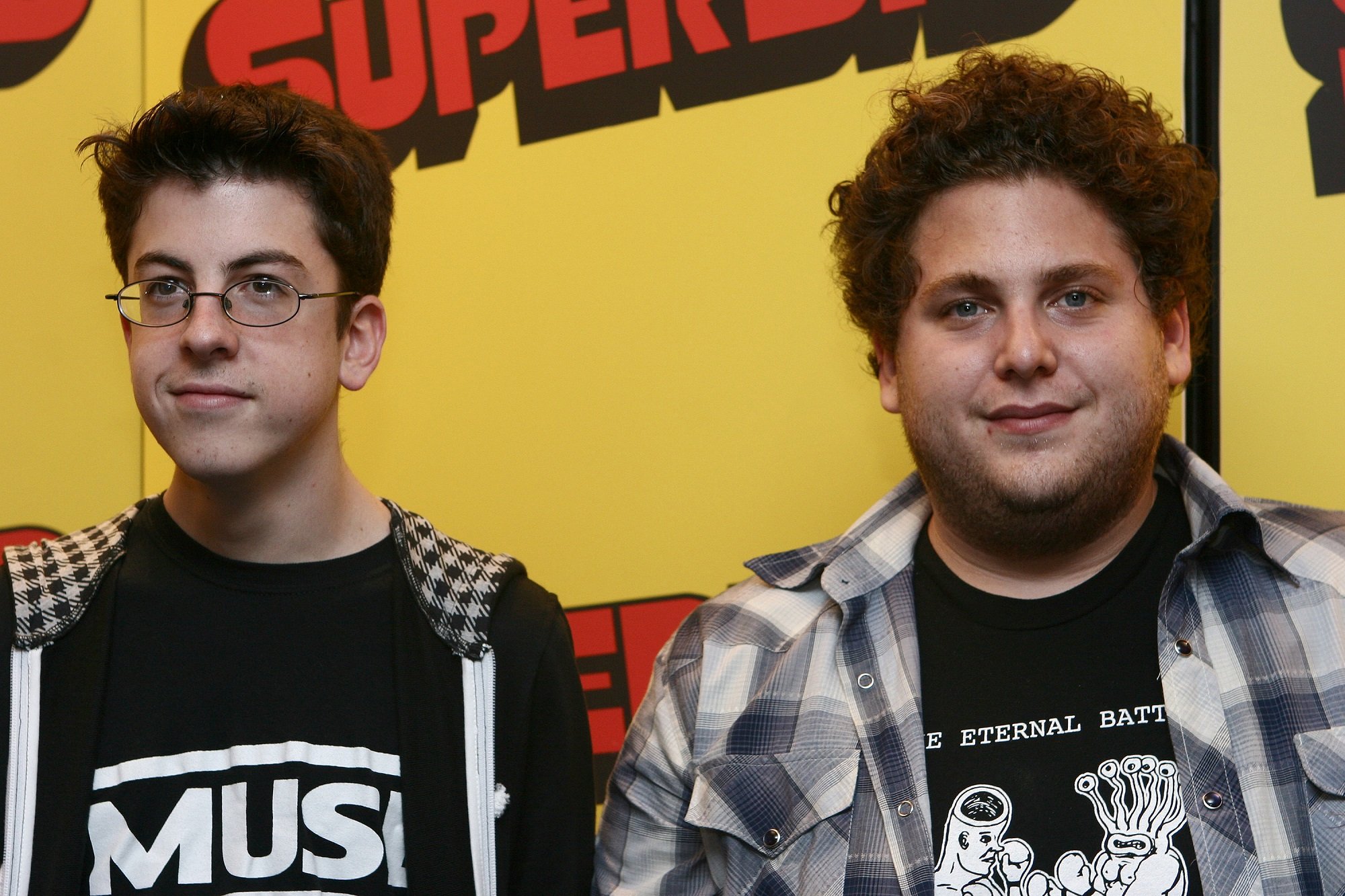 Christopher Mintz-Plasse and Jonah Hill